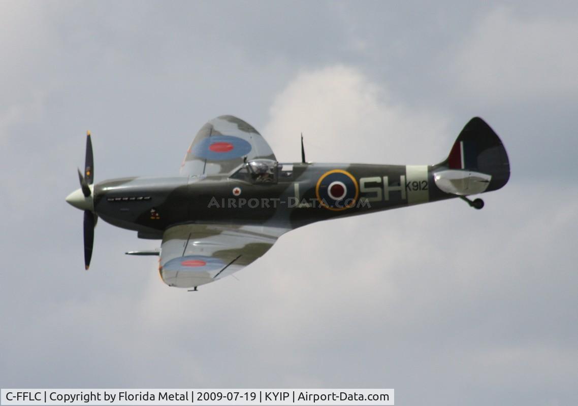 C-FFLC, Supermarine 361 Spitfire LF.IXc C/N CBAF.IX.1875, Thunder Over Michigan 2009