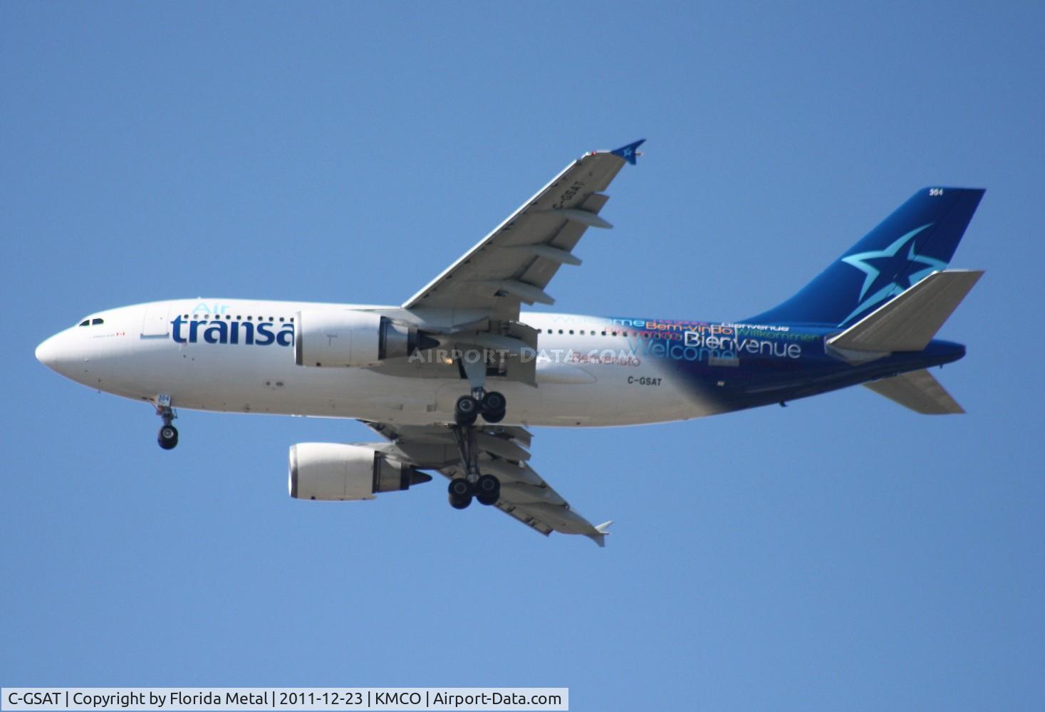 C-GSAT, 1991 Airbus A310-308 C/N 600, MCO Spotting