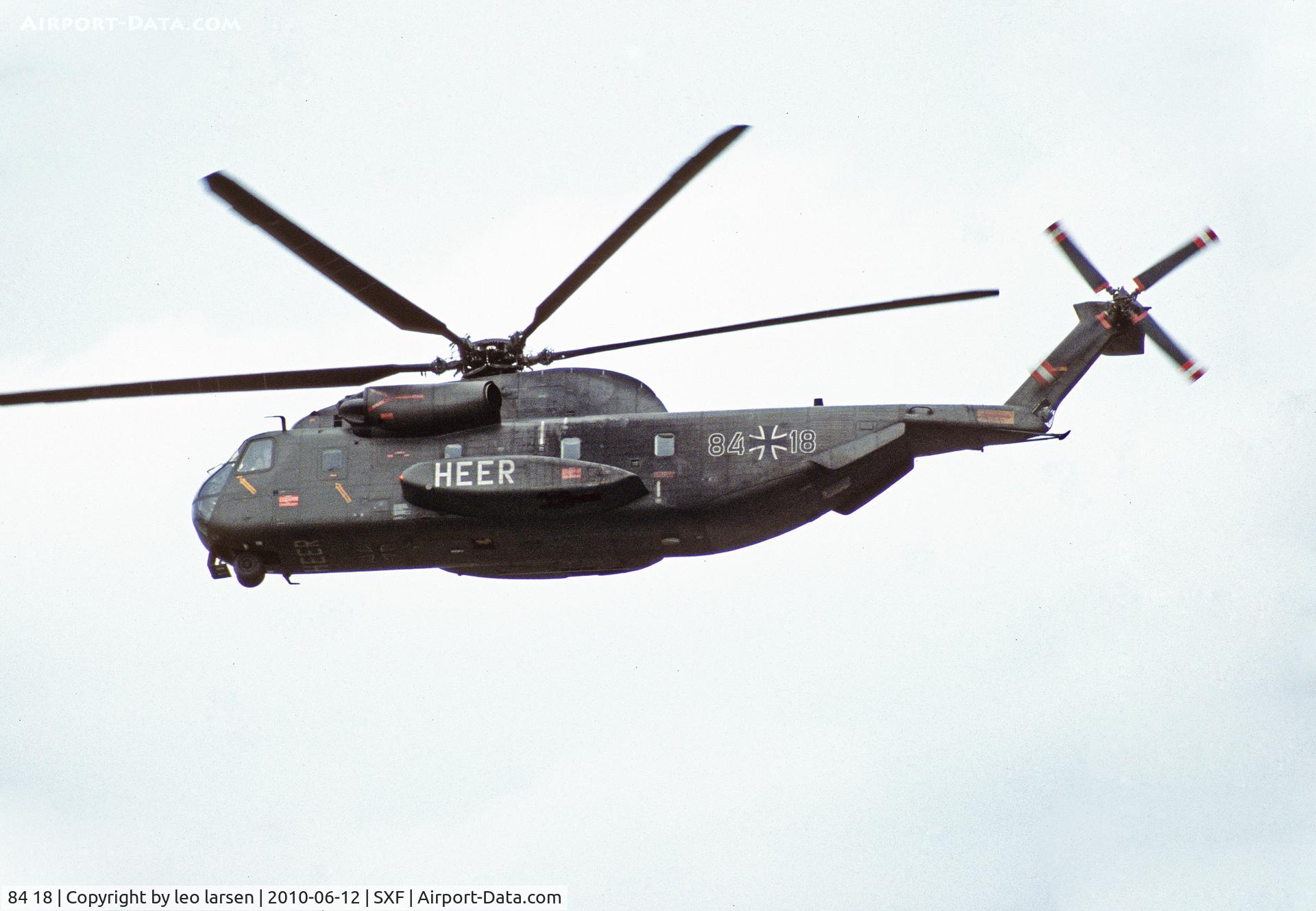 84 18, 1972 Sikorsky (VFW-Fokker) CH-53G C/N V65-016, Berlin Air Show 12.6.2010