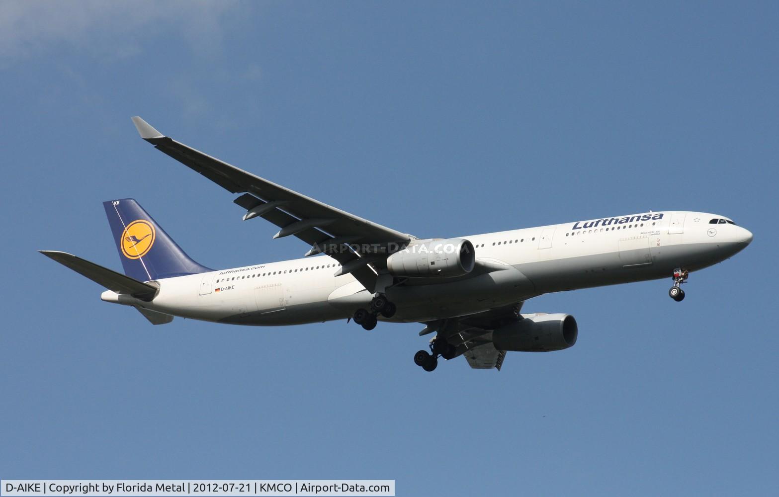 D-AIKE, 2004 Airbus A330-343X C/N 636, MCO Spotting