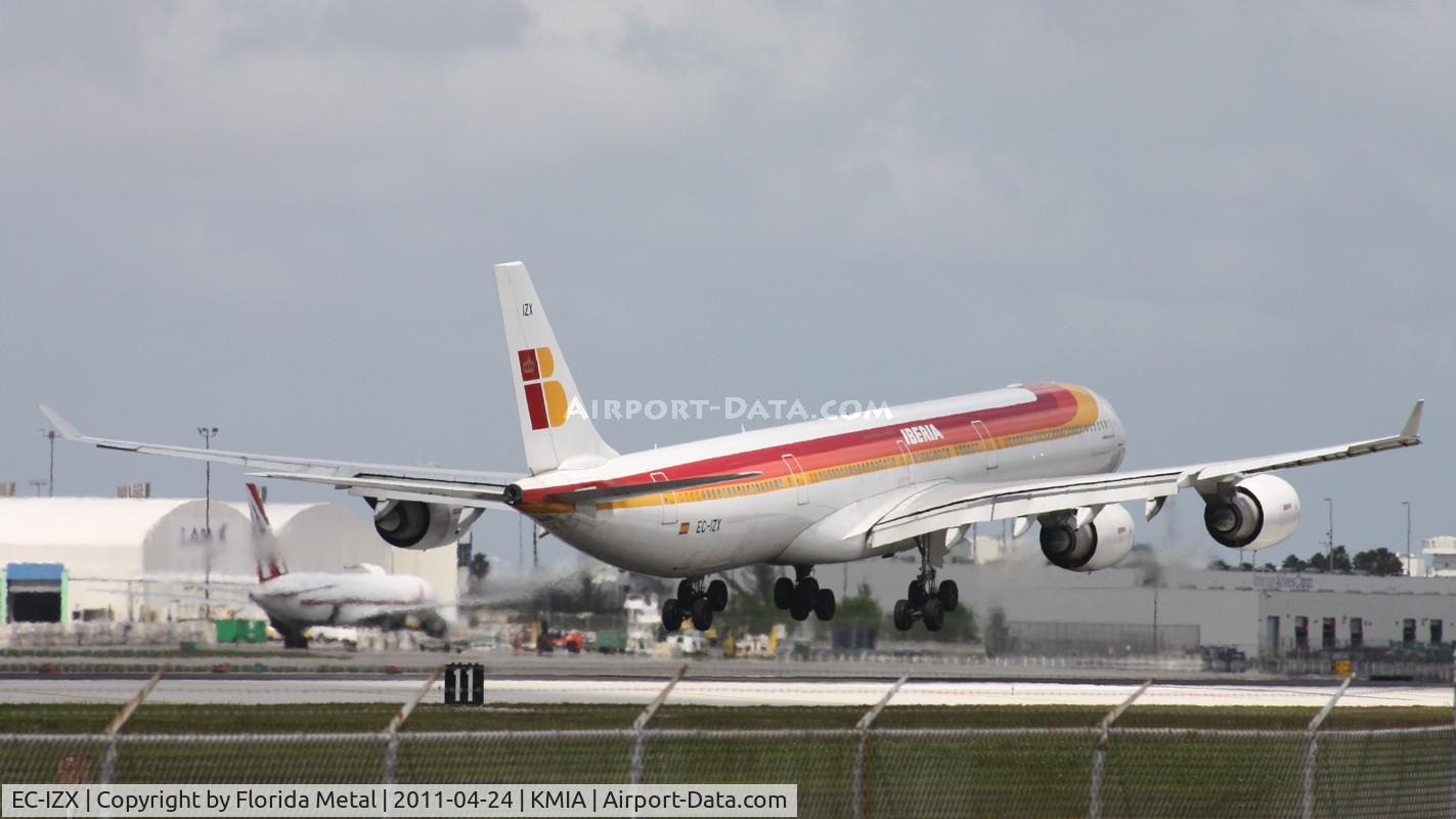 EC-IZX, 2004 Airbus A340-642 C/N 601, MIA Spotting