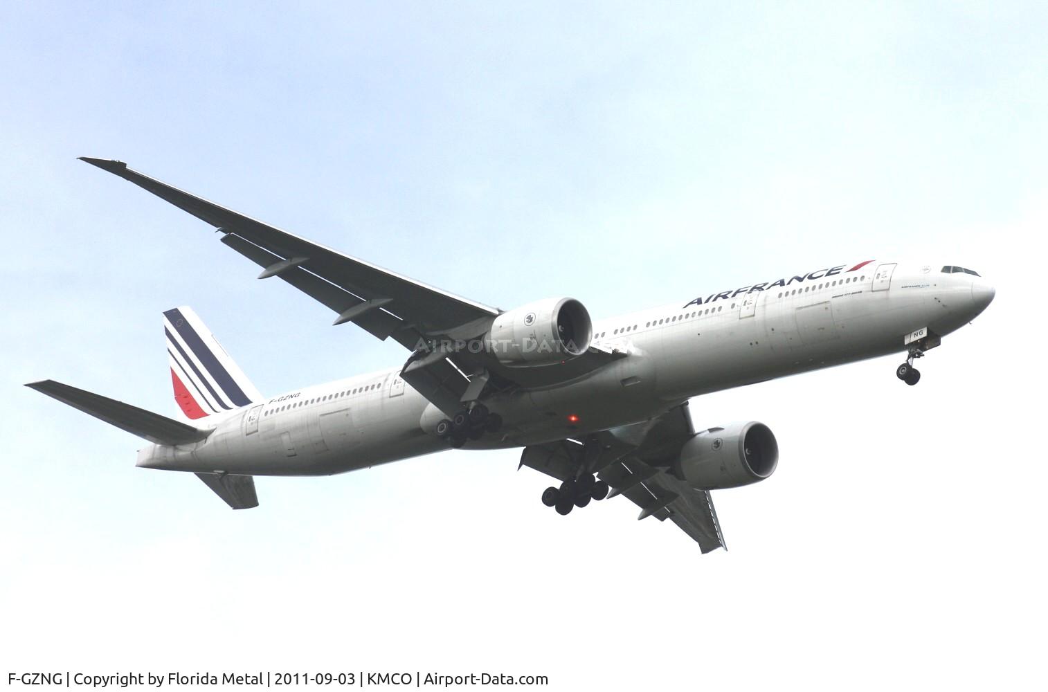 F-GZNG, 2009 Boeing 777-328/ER C/N 32968, MCO Spotting