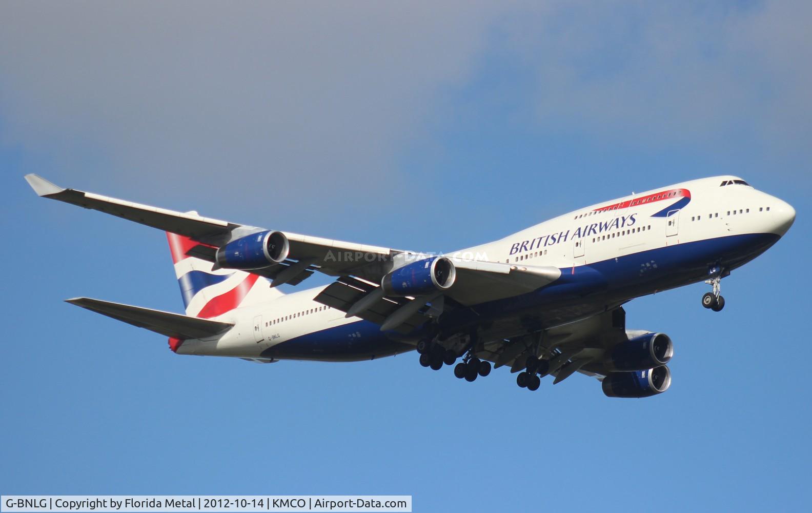 G-BNLG, 1989 Boeing 747-436 C/N 24049, MCO Spotting