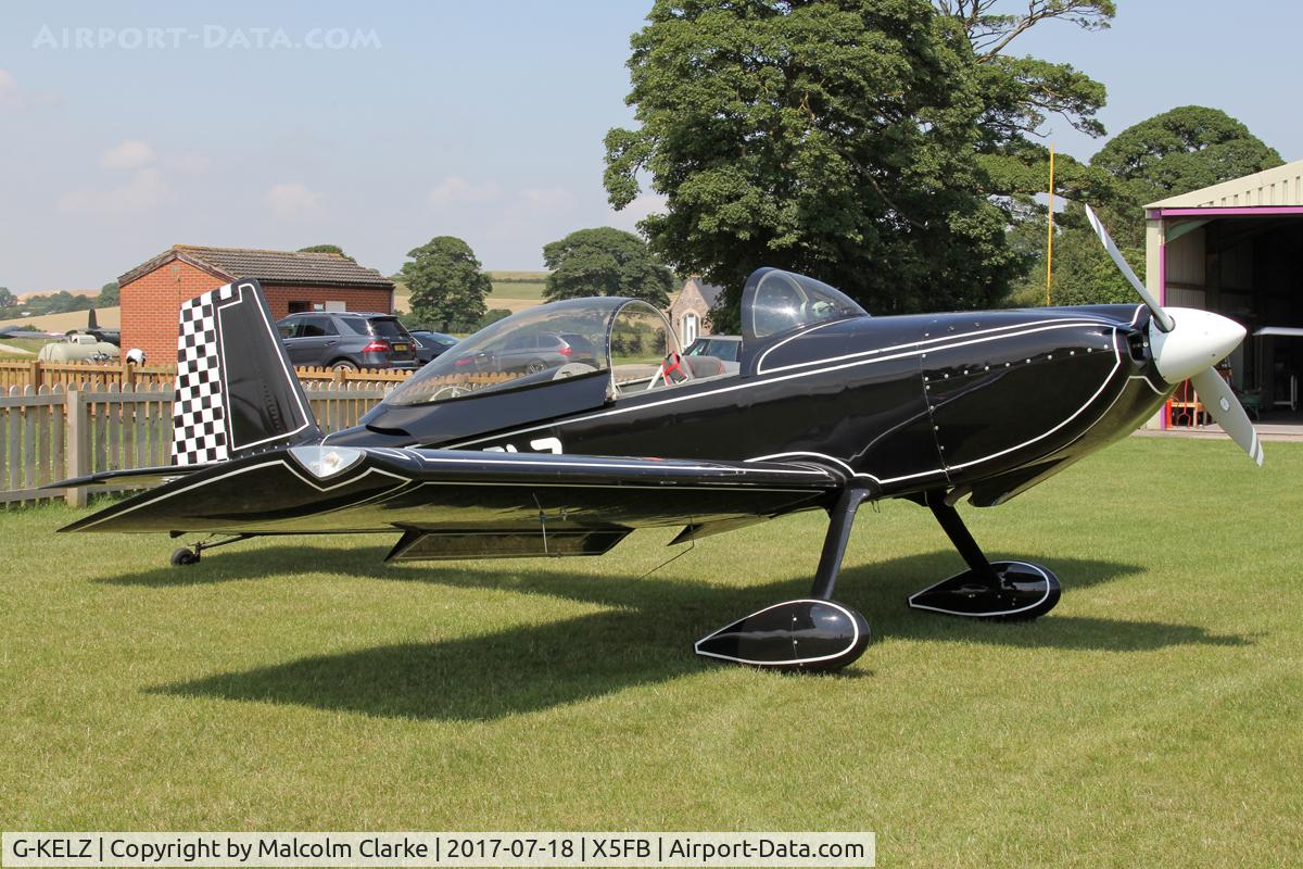 G-KELZ, 2003 Vans RV-8 C/N PFA 303-13665, Vans RV-8 at Fishburn Airfield.