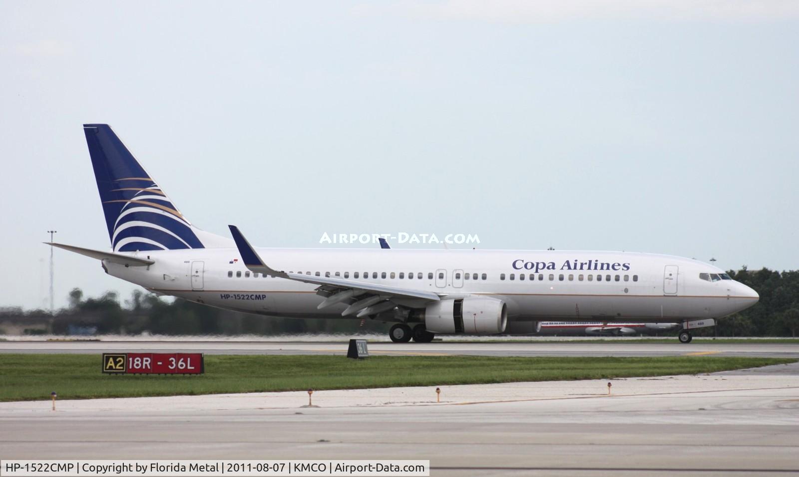 HP-1522CMP, 2003 Boeing 737-8V3 C/N 33709, MCO Spotting