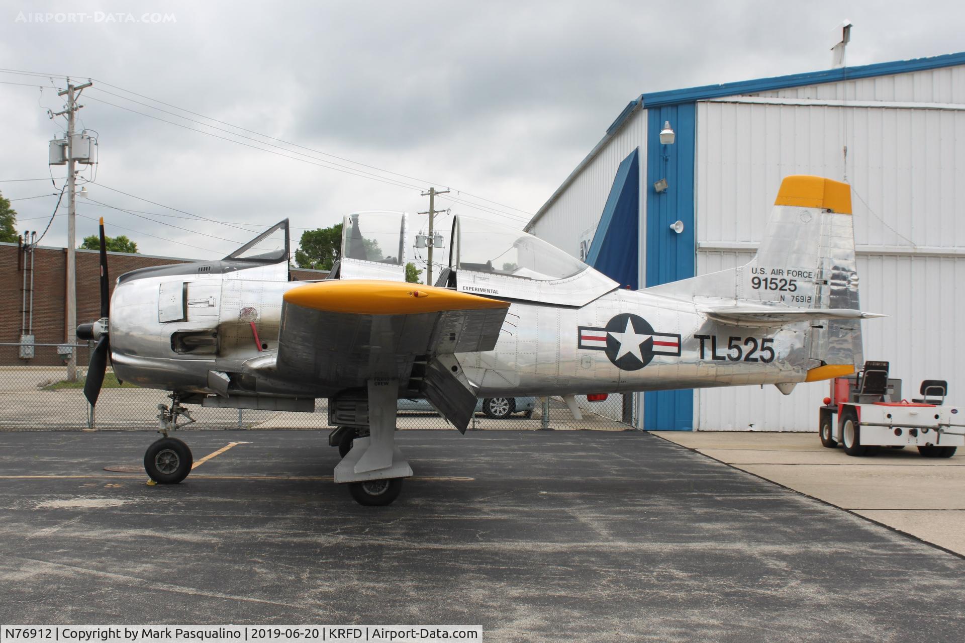 N76912, 1949 North American T-28A Trojan C/N 159-37, North American T-28A