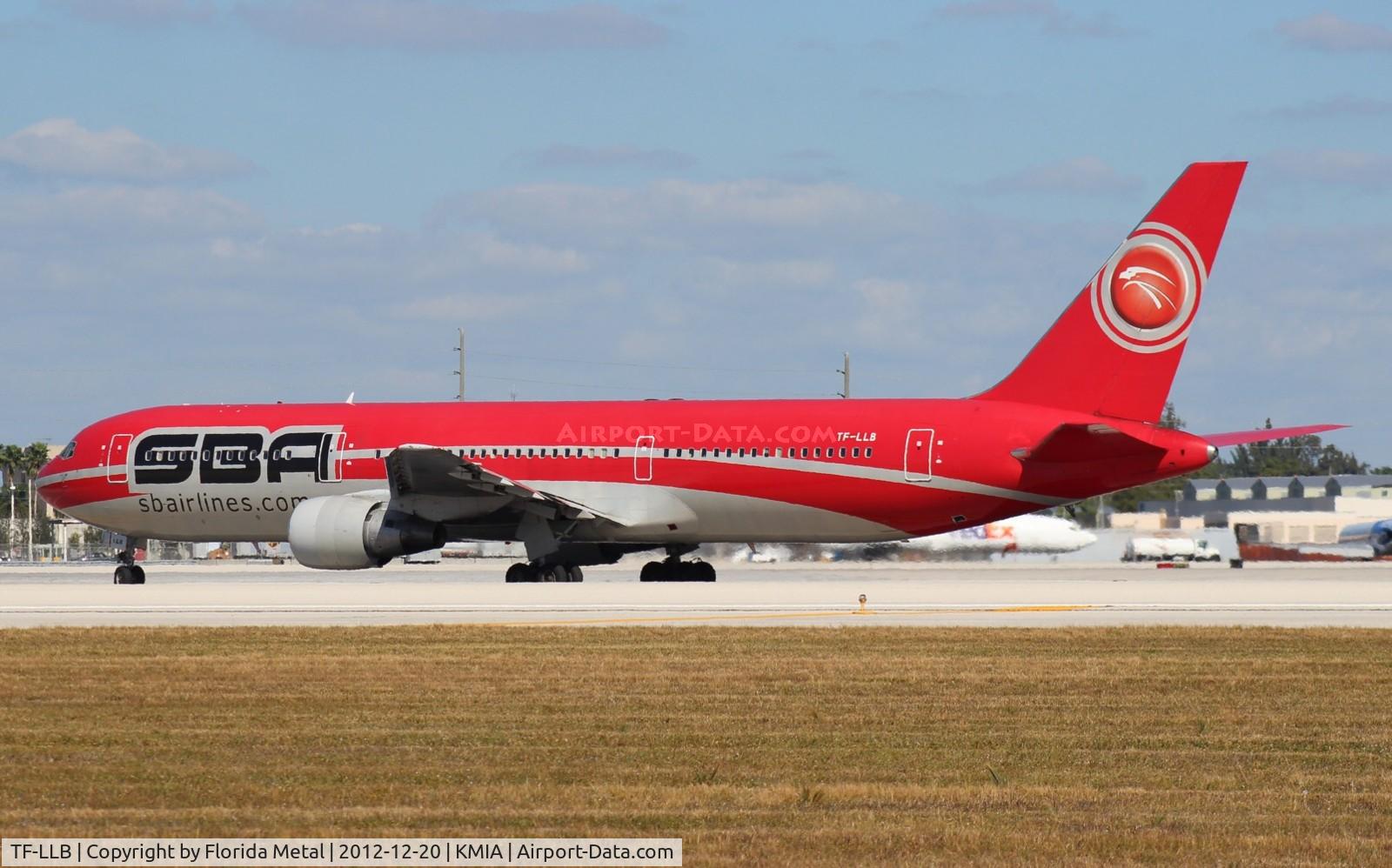 TF-LLB, 1991 Boeing 767-3Y0/ER C/N 25000, MIA spotting