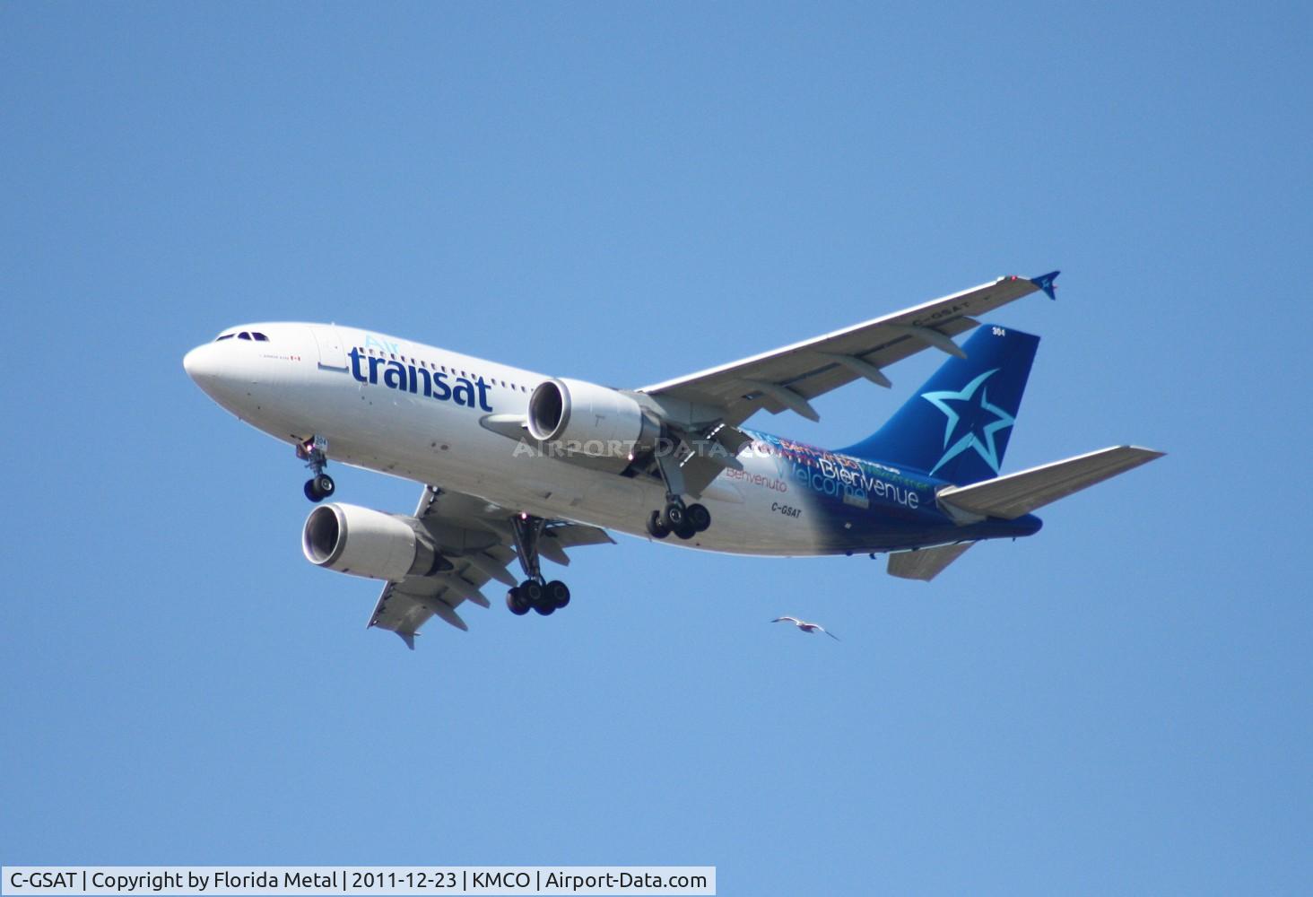C-GSAT, 1991 Airbus A310-308 C/N 600, MCO Spotting