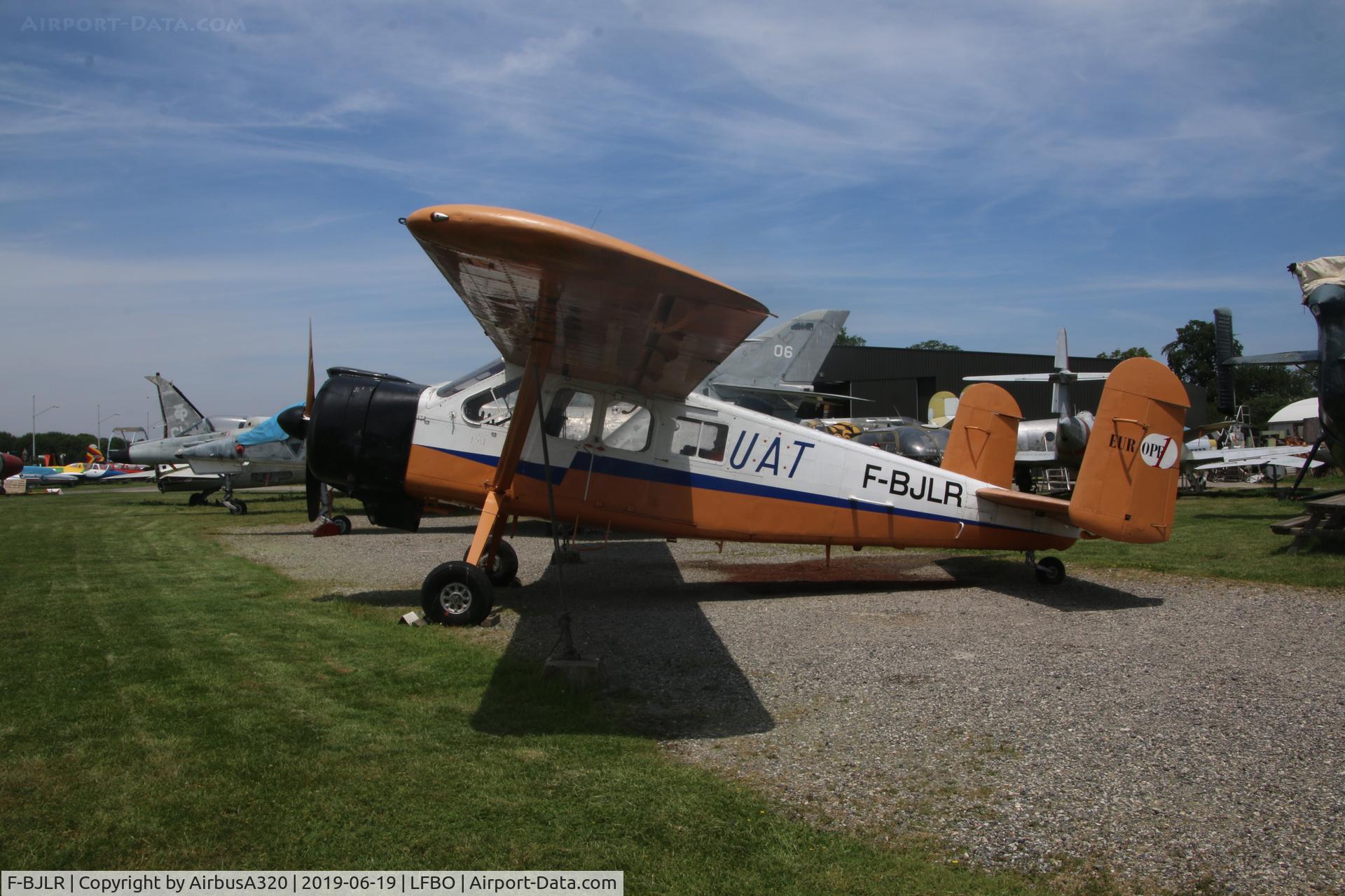 F-BJLR, Max Holste MH-1521C Broussard C/N 139M, On display at Ailes Anciennes Toulouse
