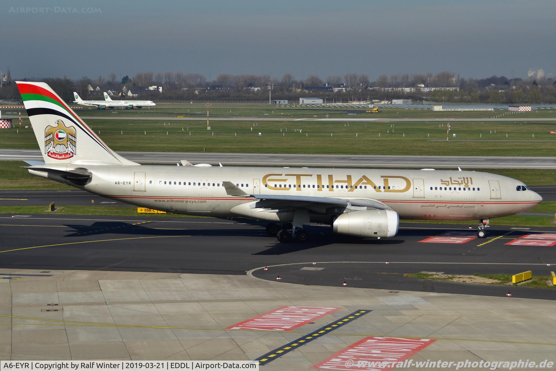 A6-EYR, 2008 Airbus A330-243 C/N 975, Airbus A330-243 - A6EYR - EY ETD Ethiad Airways - 975  A6-EYR - 21.03.2019 - DUS