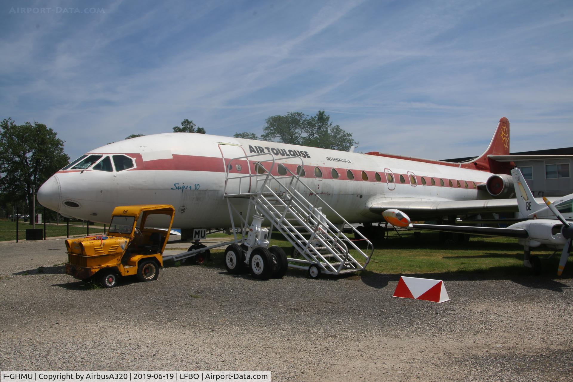 F-GHMU, 1968 Sud Aviation SE-210 Caravelle 10B3 Super B C/N 249, On display at Ailes Anciennes Toulouse