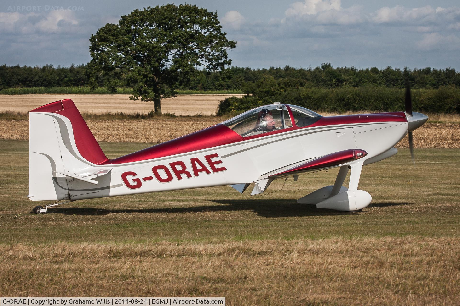 G-ORAE, 2003 Vans RV-7 C/N PFA 323-14016, Vans RV-7 G-ORAE, Little Gransden 28/8/14