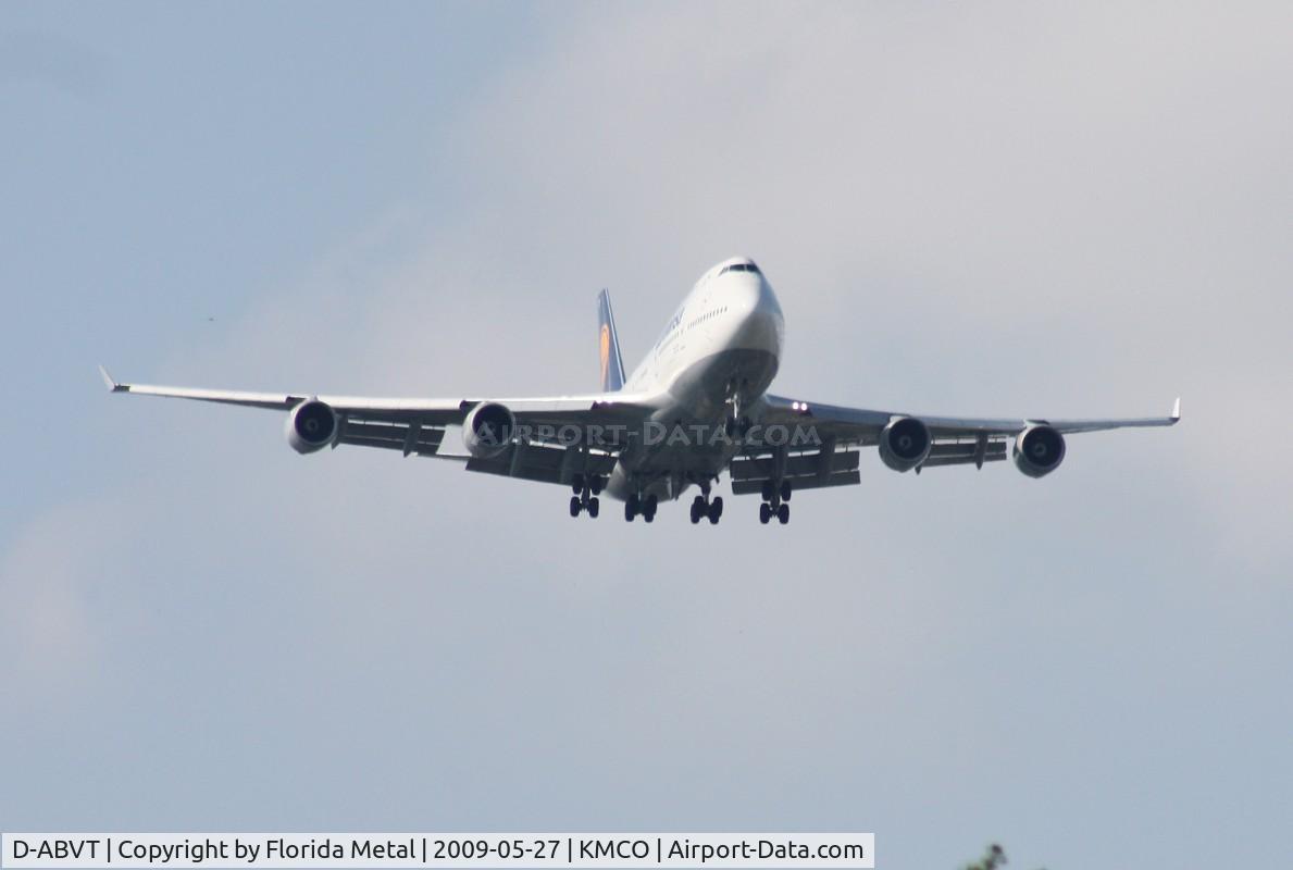 D-ABVT, 1997 Boeing 747-430 C/N 28287, MCO Spotting