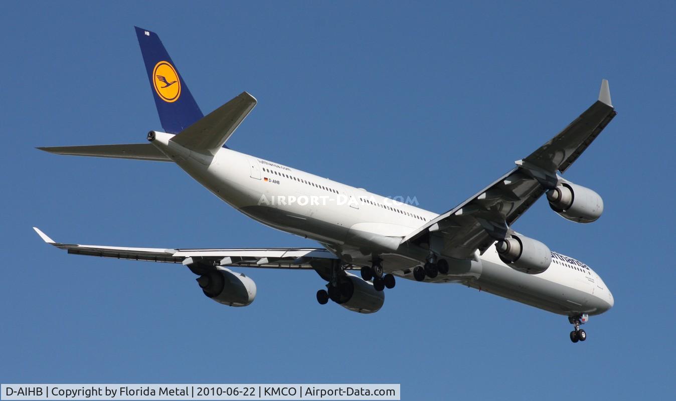 D-AIHB, 2003 Airbus A340-642 C/N 517, MCO spotting
