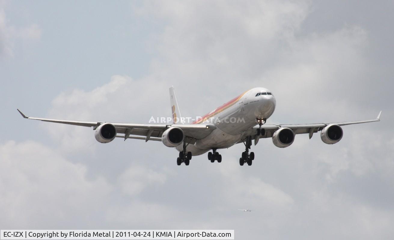 EC-IZX, 2004 Airbus A340-642 C/N 601, MIA Spotting