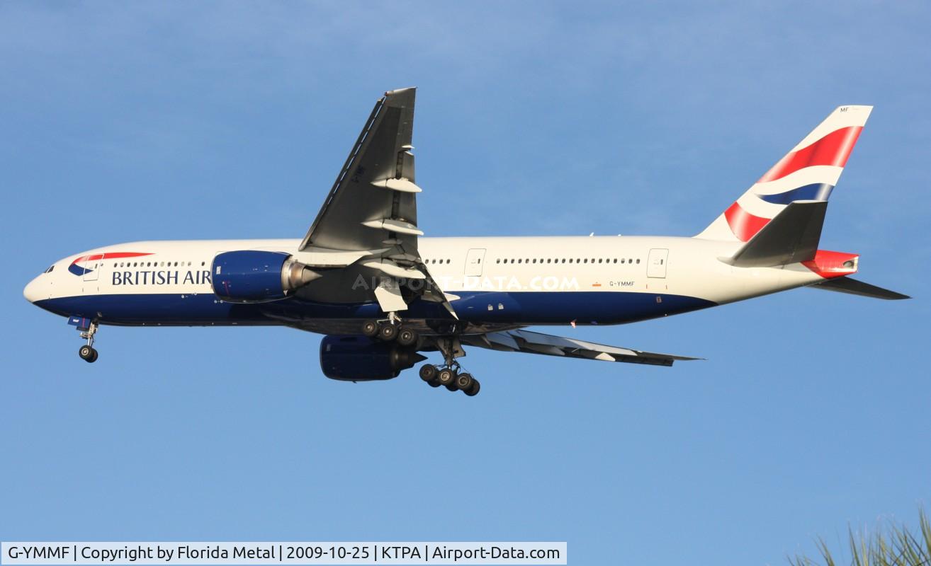 G-YMMF, 2000 Boeing 777-236 C/N 30307, TPA Spotting