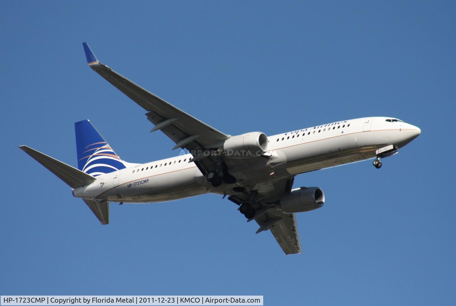 HP-1723CMP, 2011 Boeing 737-8V3 C/N 37959, MCO Spotting