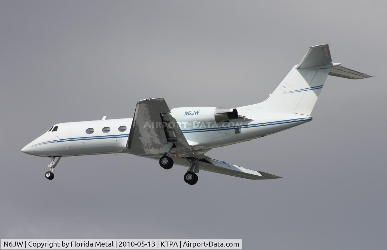 N6JW, 1973 Grumman G-1159 Gulfstream II C/N 138, TPA Spotting