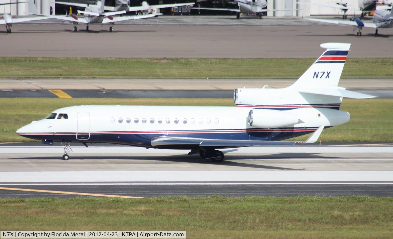 N7X, 2008 Dassault Falcon 7X C/N 33, TPA spotting