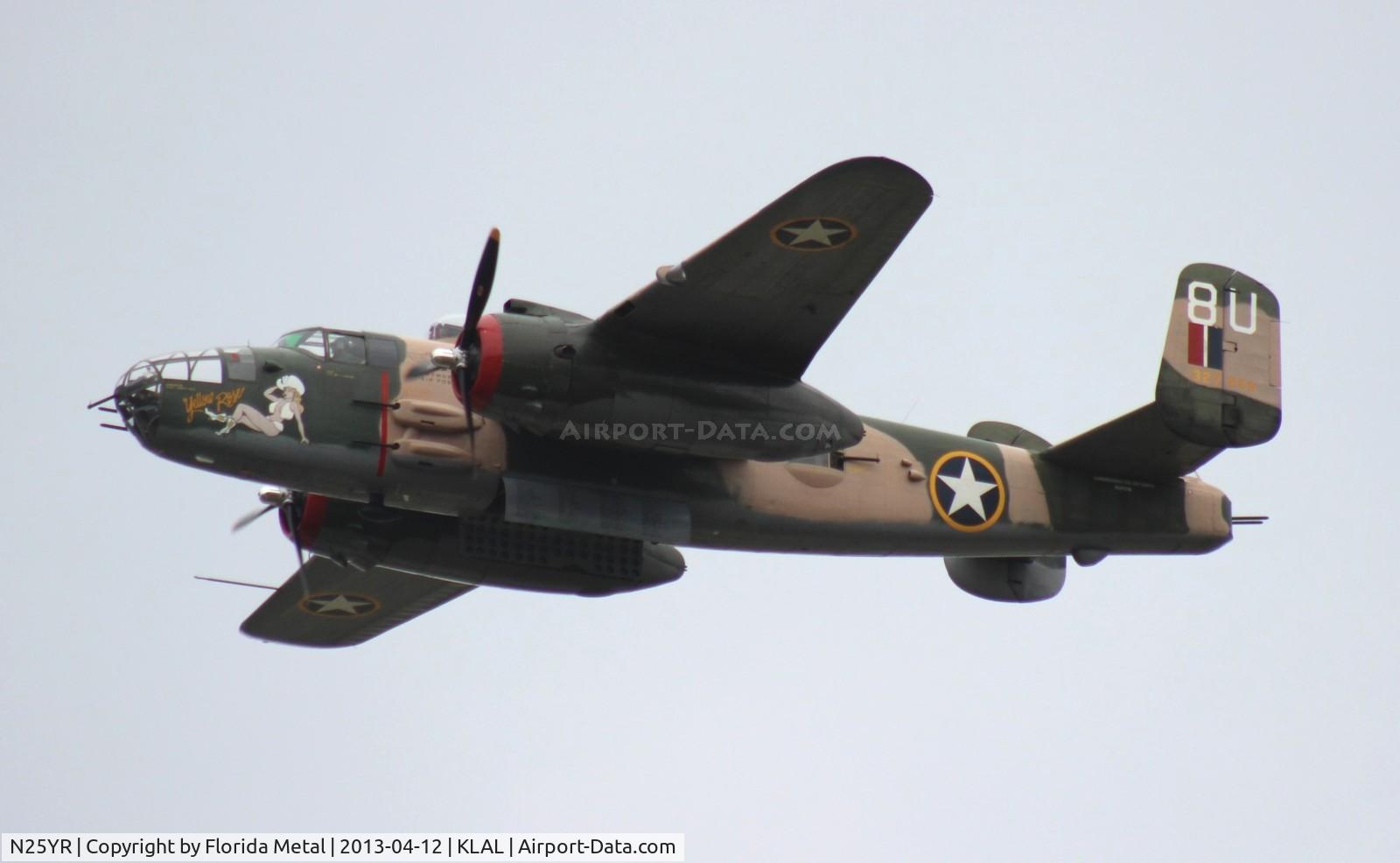 N25YR, 1943 North American TB-25N Mitchell C/N 108-34881, Sun N Fun 2013