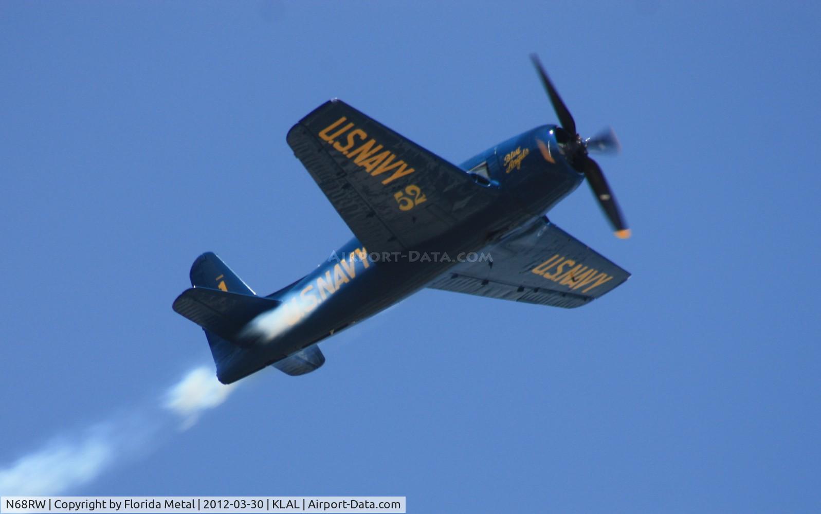 N68RW, 1947 Grumman F8F-2 (G58) Bearcat C/N D.1162, Sun N Fun 2012