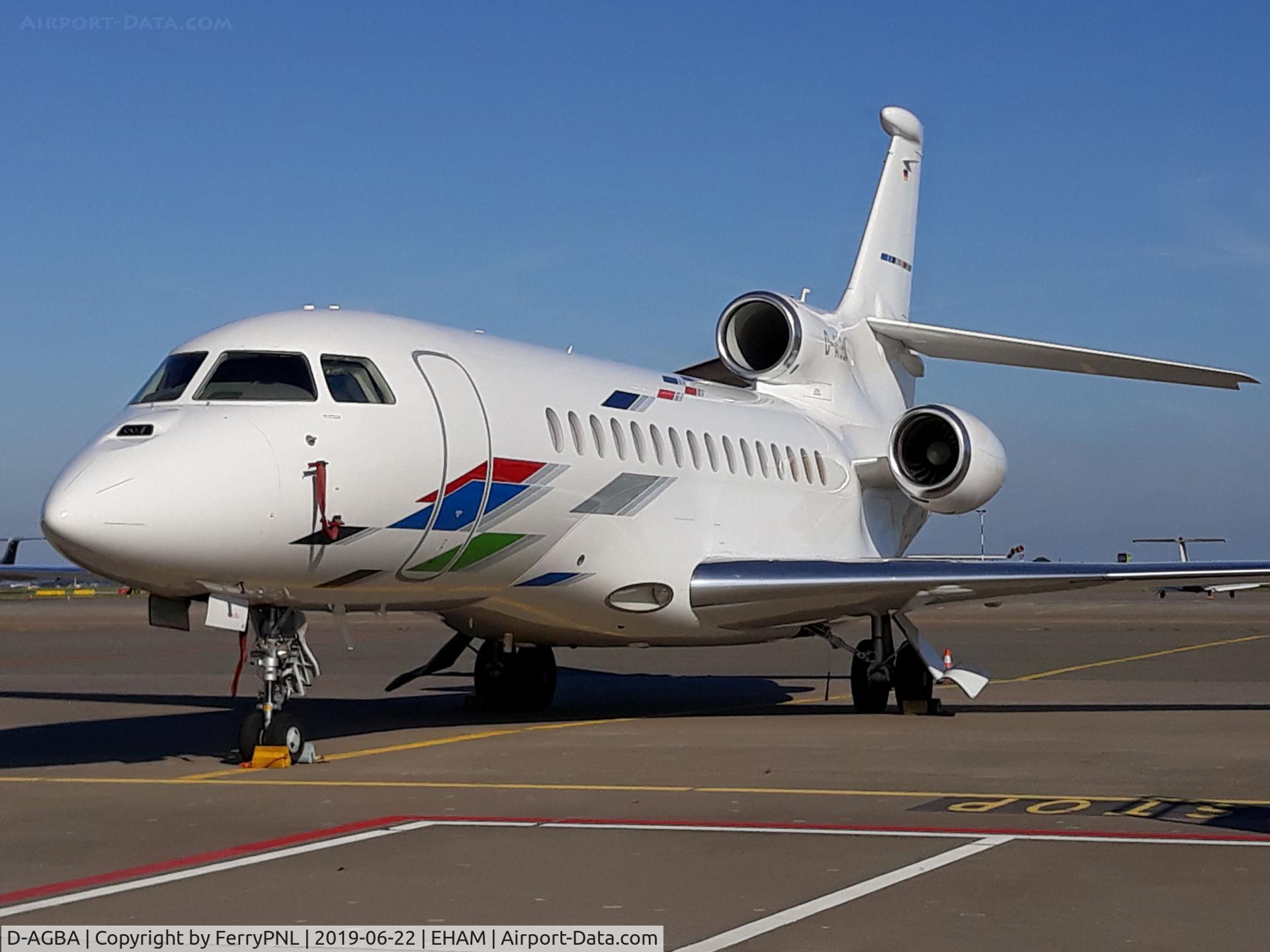 D-AGBA, 2016 Dassault Falcon 8X C/N 412, VW DA8X in AMS