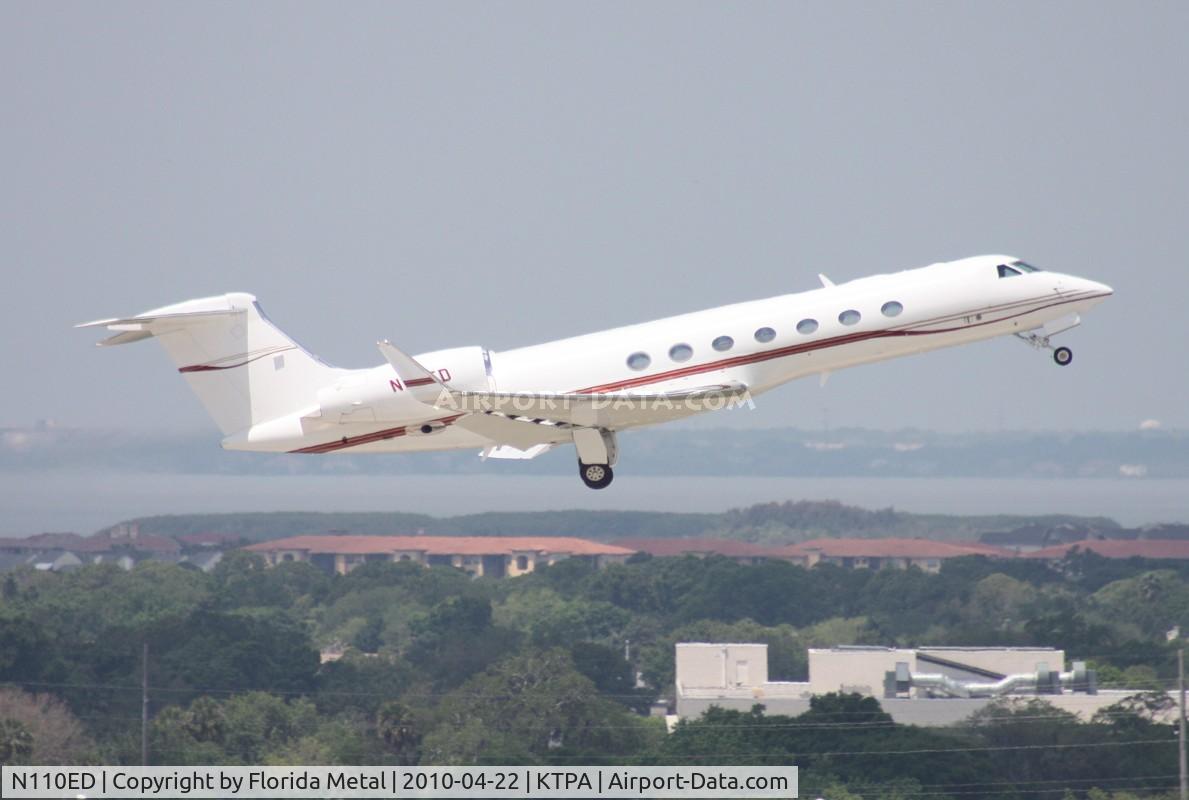 N110ED, 2006 Gulfstream Aerospace GV-SP (G500) C/N 5136, TPA spotting