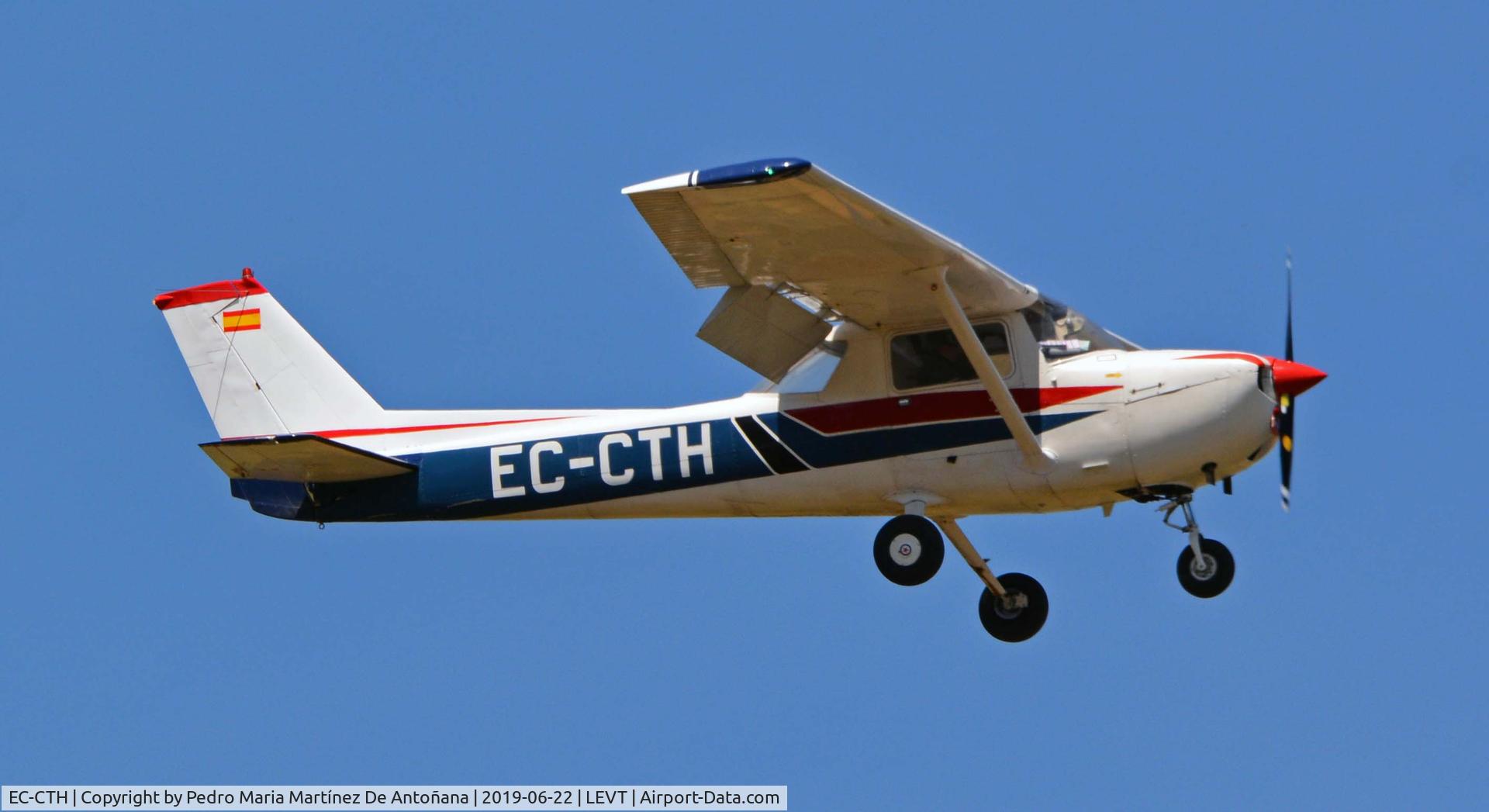 EC-CTH, 1974 Reims F150L C/N 1048, Aeropuerto de Foronda - Vitoria-Gasteiz - Euskadi - España