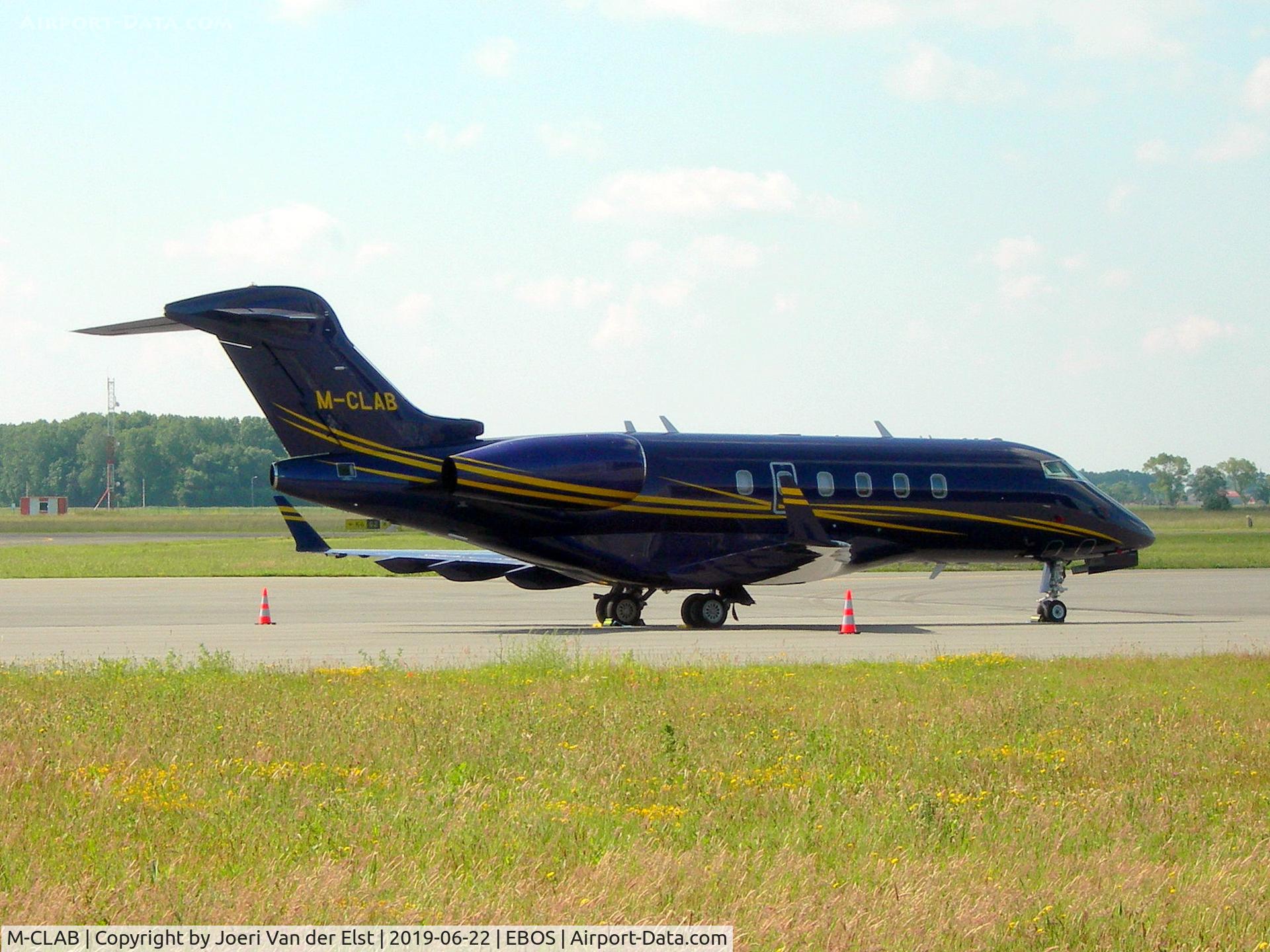 M-CLAB, 2009 Bombardier Challenger 300 (BD-100-1A10) C/N 20271, Parked at North Sea Aviation Center