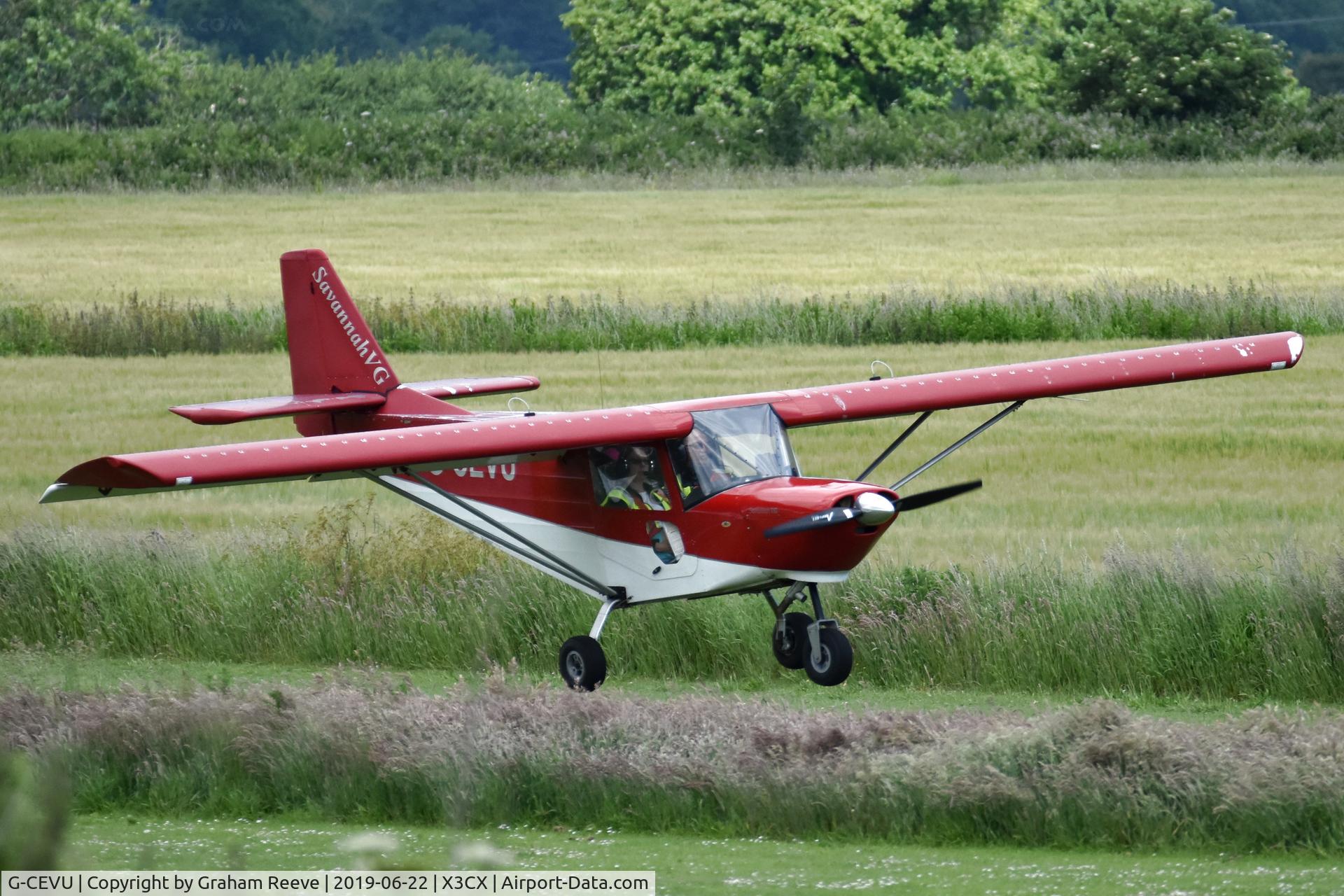 G-CEVU, 2007 ICP MXP-740 Savannah VG Jabiru(4) C/N BMAA/HB/552, Landing at Northrepps.