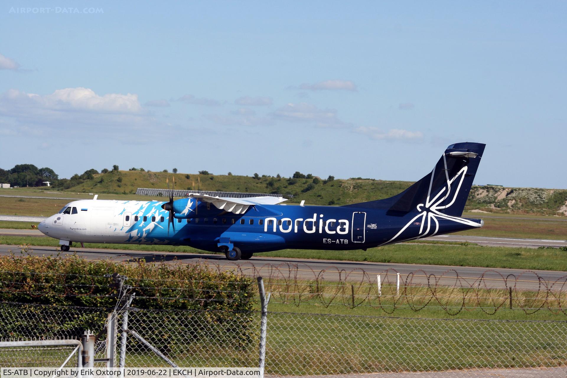 ES-ATB, 2012 ATR 72-600 (72-212A) C/N 1028, ES-ATB landed rw 04L