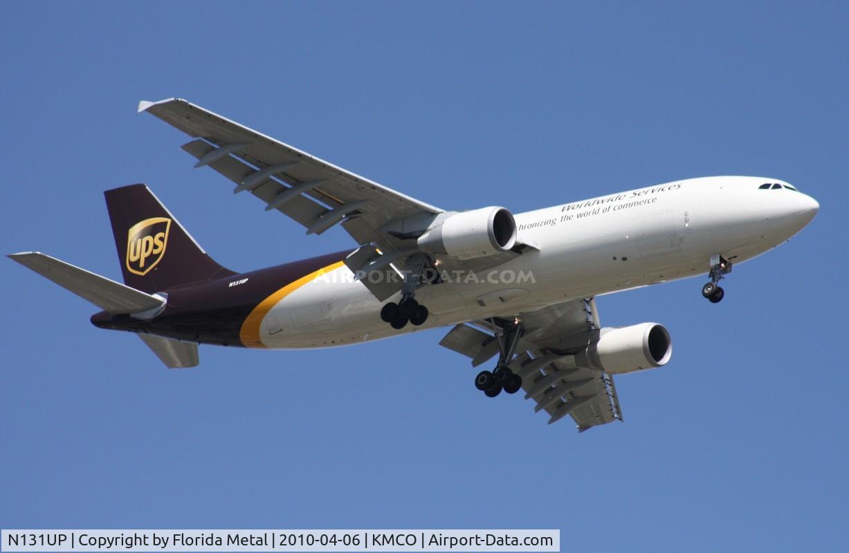 N131UP, 2001 Airbus A300F4-622R C/N 0815, MCO spotting