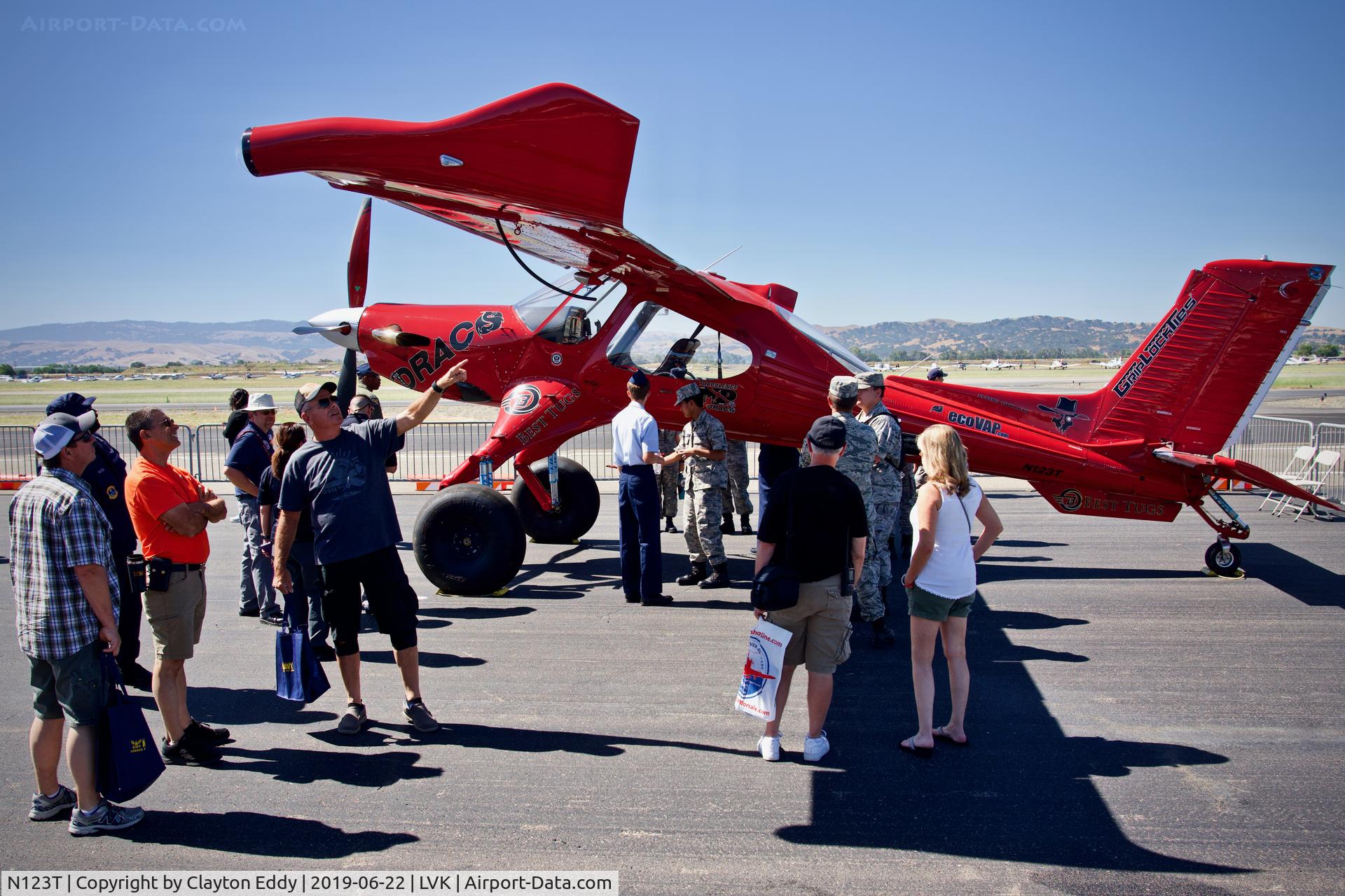 N123T, 2008 PZL-Okecie PZL-104MA Wilga-2000 C/N 00060024, Livermore Airport California 2019.