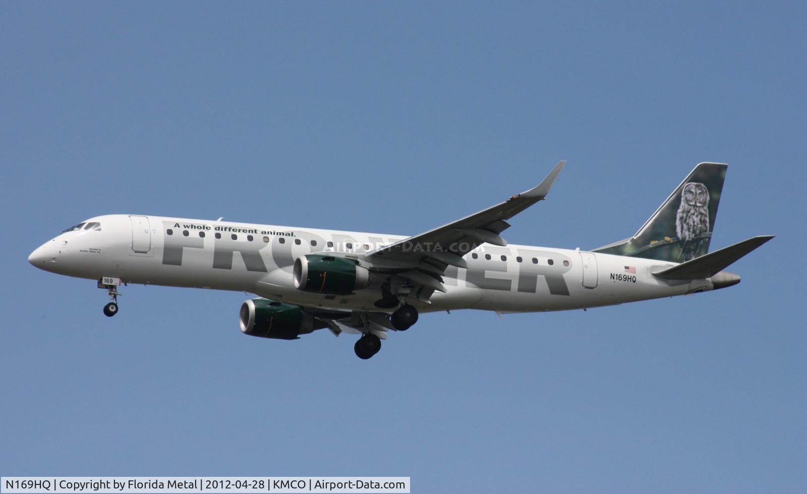 N169HQ, 2008 Embraer 190AR (ERJ-190-100IGW) C/N 19000188, MCO spotting