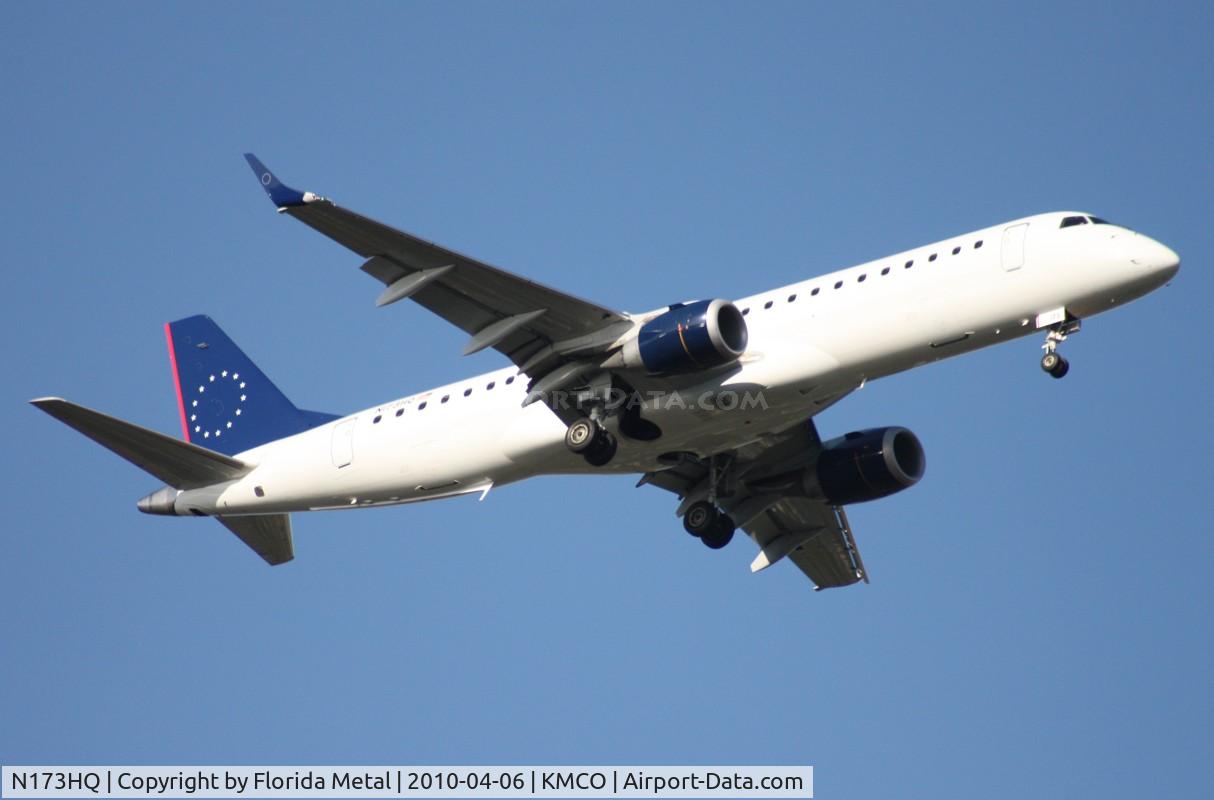 N173HQ, 2008 Embraer 190AR (ERJ-190-100IGW) C/N 19000206, MCO spotting