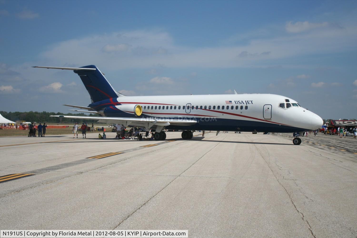 N191US, 1966 Douglas DC-9-15 C/N 45718, Thunder Over Michigan 2012