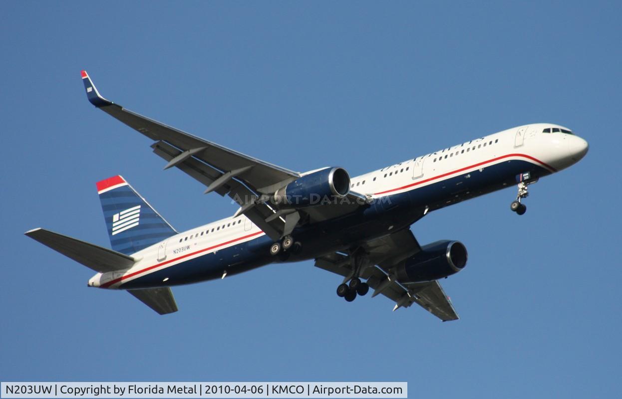 N203UW, 2000 Boeing 757-23N C/N 30548, MCO spotting