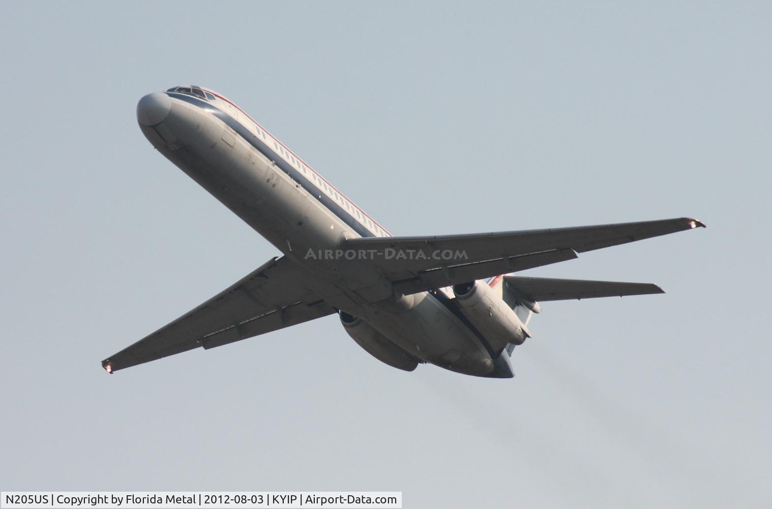 N205US, 1976 McDonnell Douglas DC-9-32F C/N 47690, Thunder Over Michigan 2012