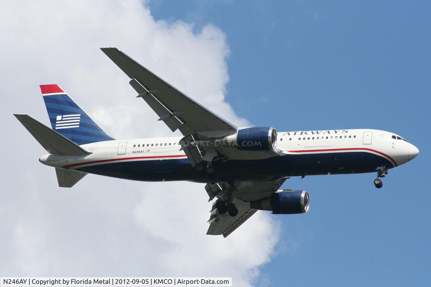 N246AY, 1987 Boeing 767-201ER C/N 23898, MCO Spotting