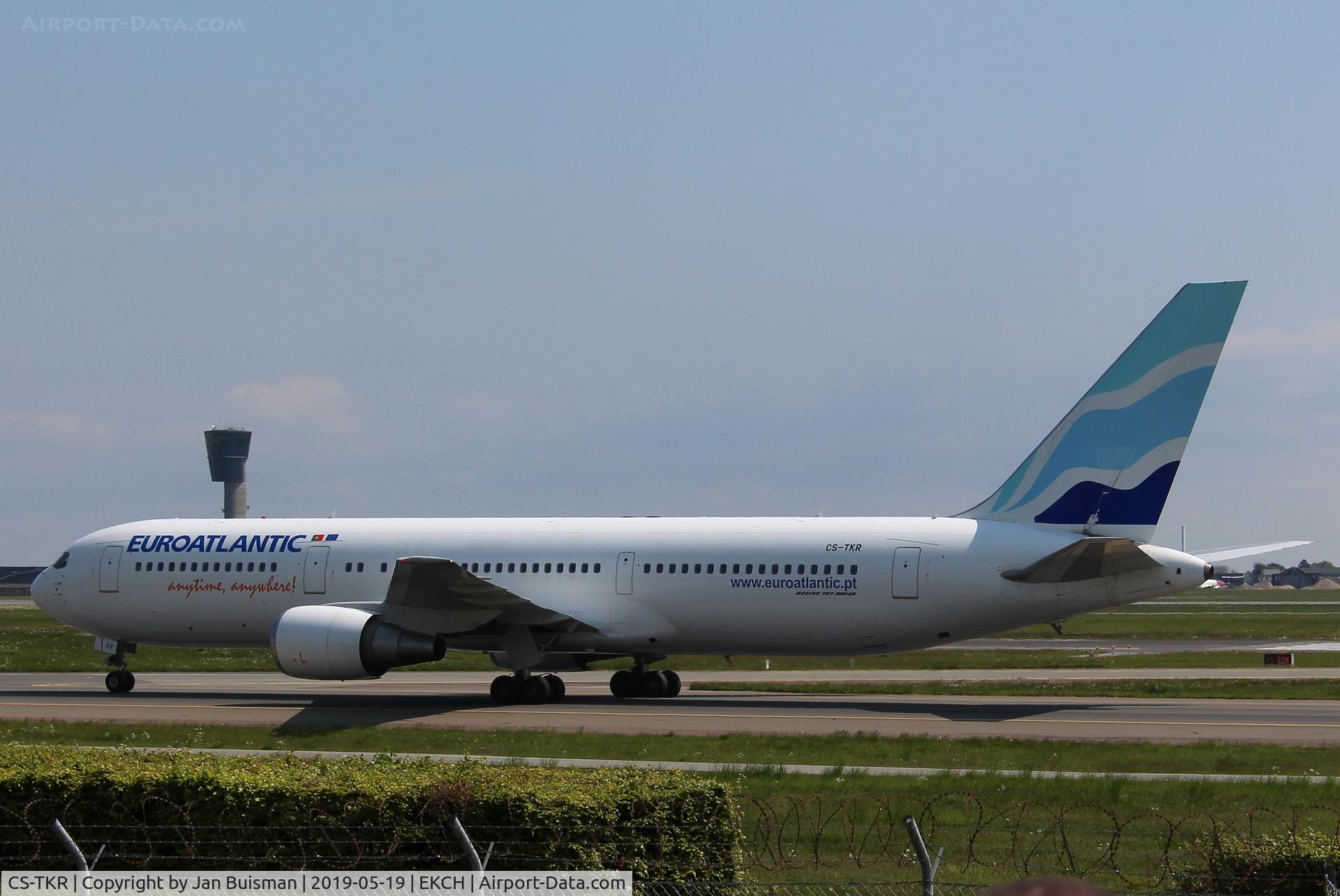 CS-TKR, 2001 Boeing 767-36N/ER C/N 30854, EuroAtlantic