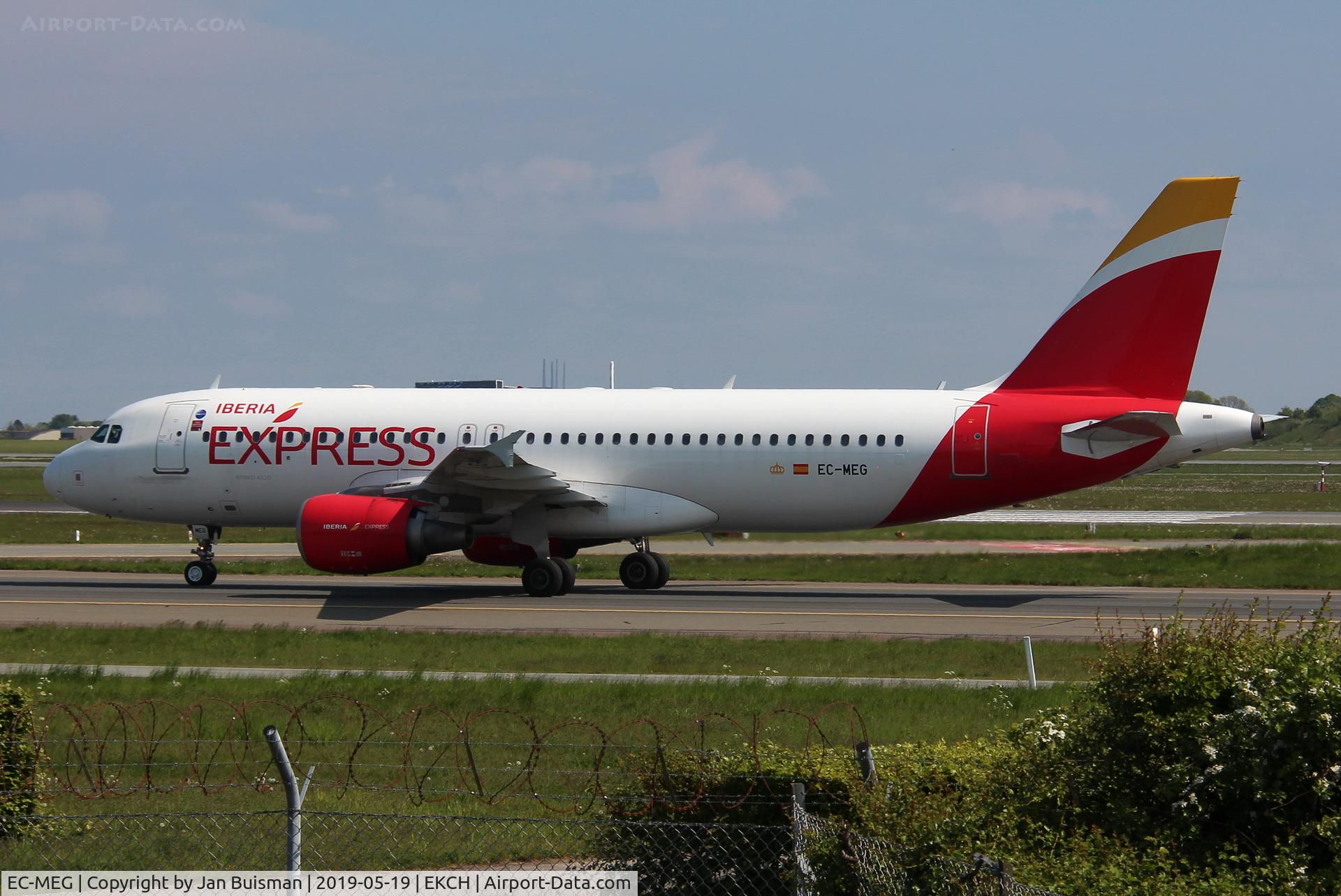 EC-MEG, 2001 Airbus A320-214 C/N 1439, Iberia Express