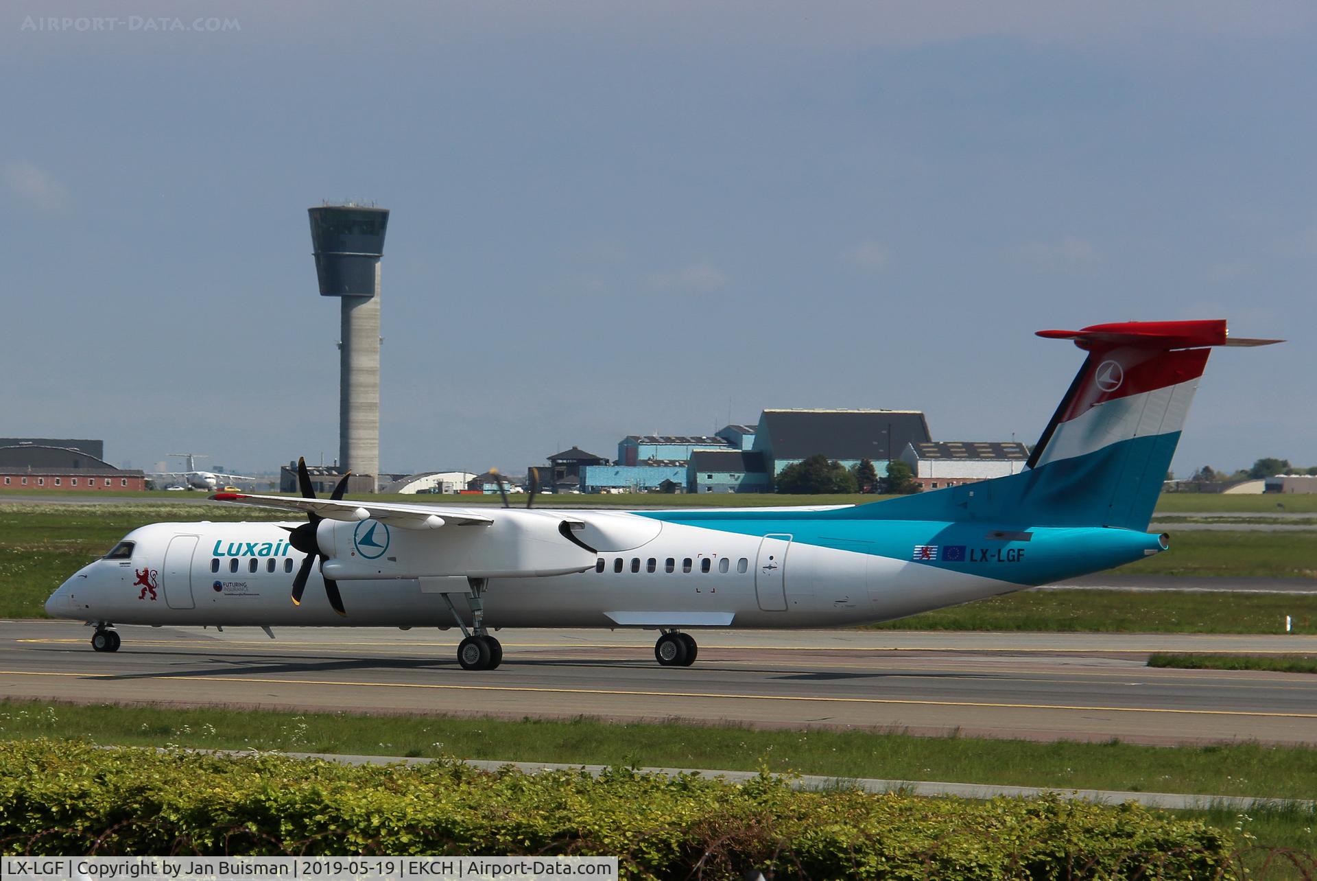 LX-LGF, 2011 De Havilland Canada DHC-8-402Q Dash 8 C/N 4349, Luxair
