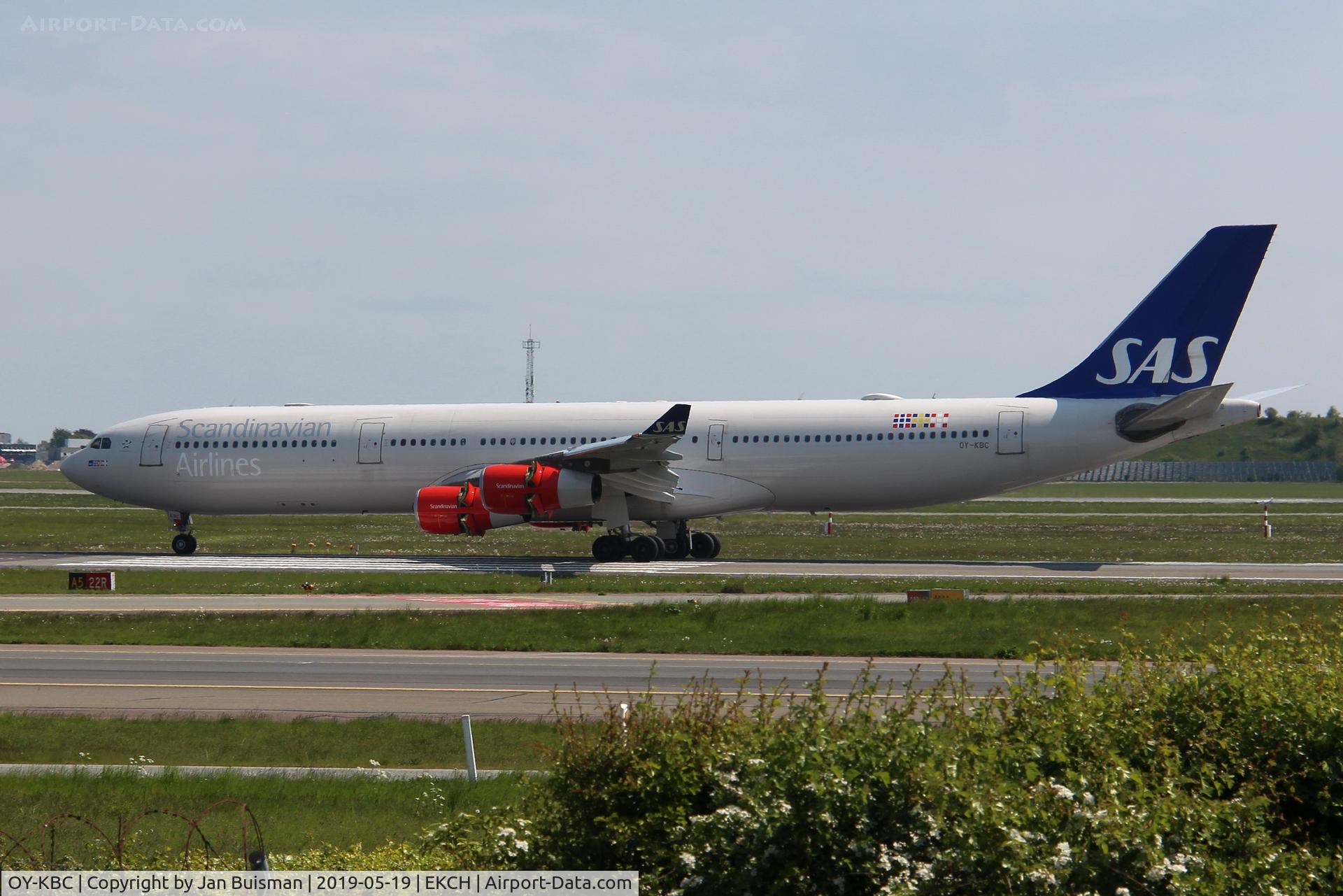 OY-KBC, 2002 Airbus A340-313X C/N 467, SAS