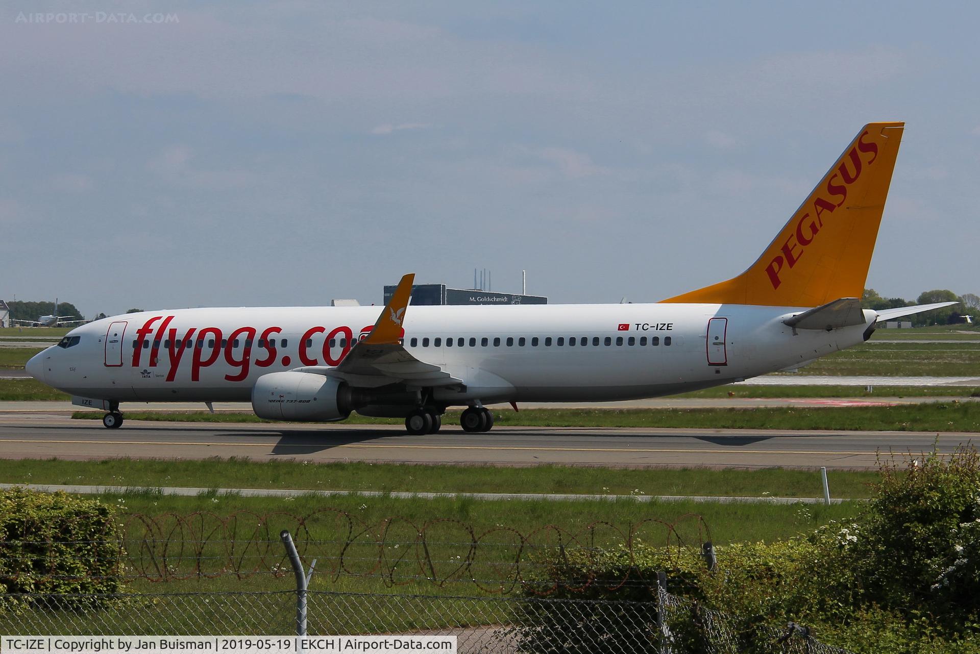 TC-IZE, 2008 Boeing 737-86J C/N 37740, Pegasus Airlines
