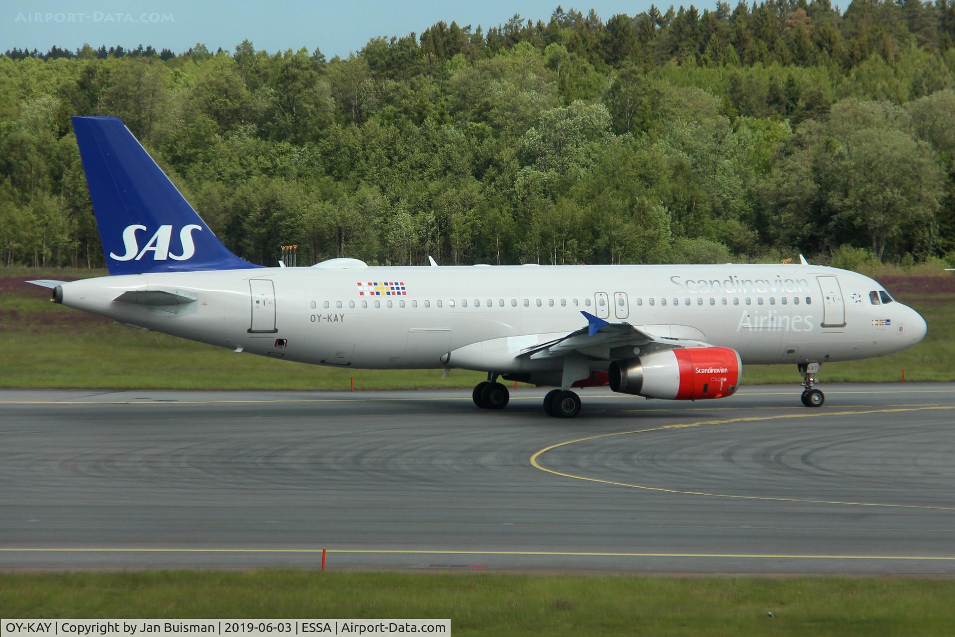 OY-KAY, 2006 Airbus A320-232 C/N 2856, SAS