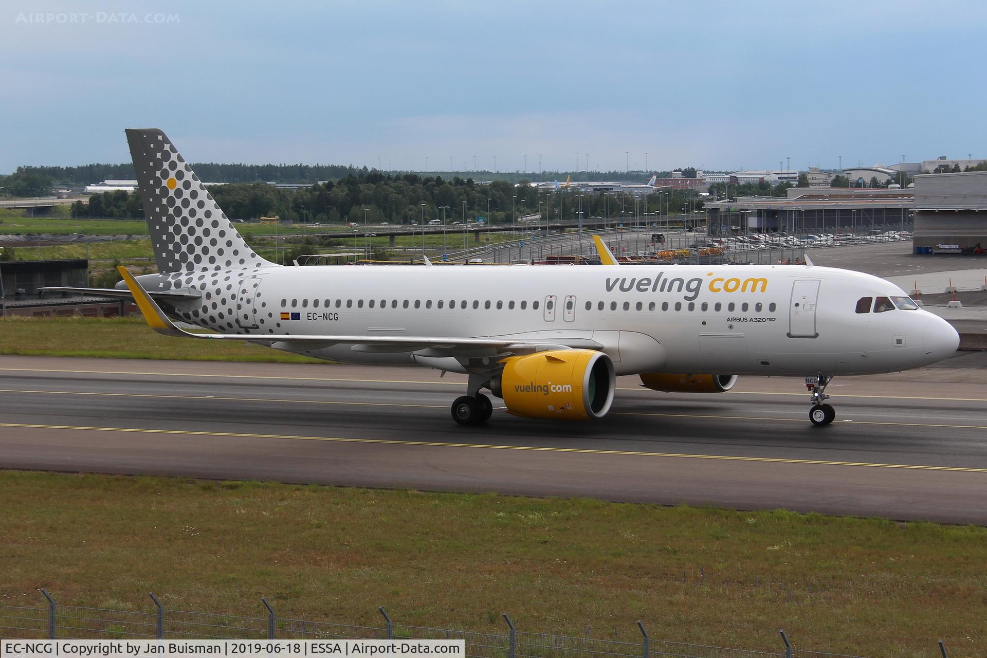 EC-NCG, 2019 Airbus A320-271N C/N 8683, Vueling Airlines