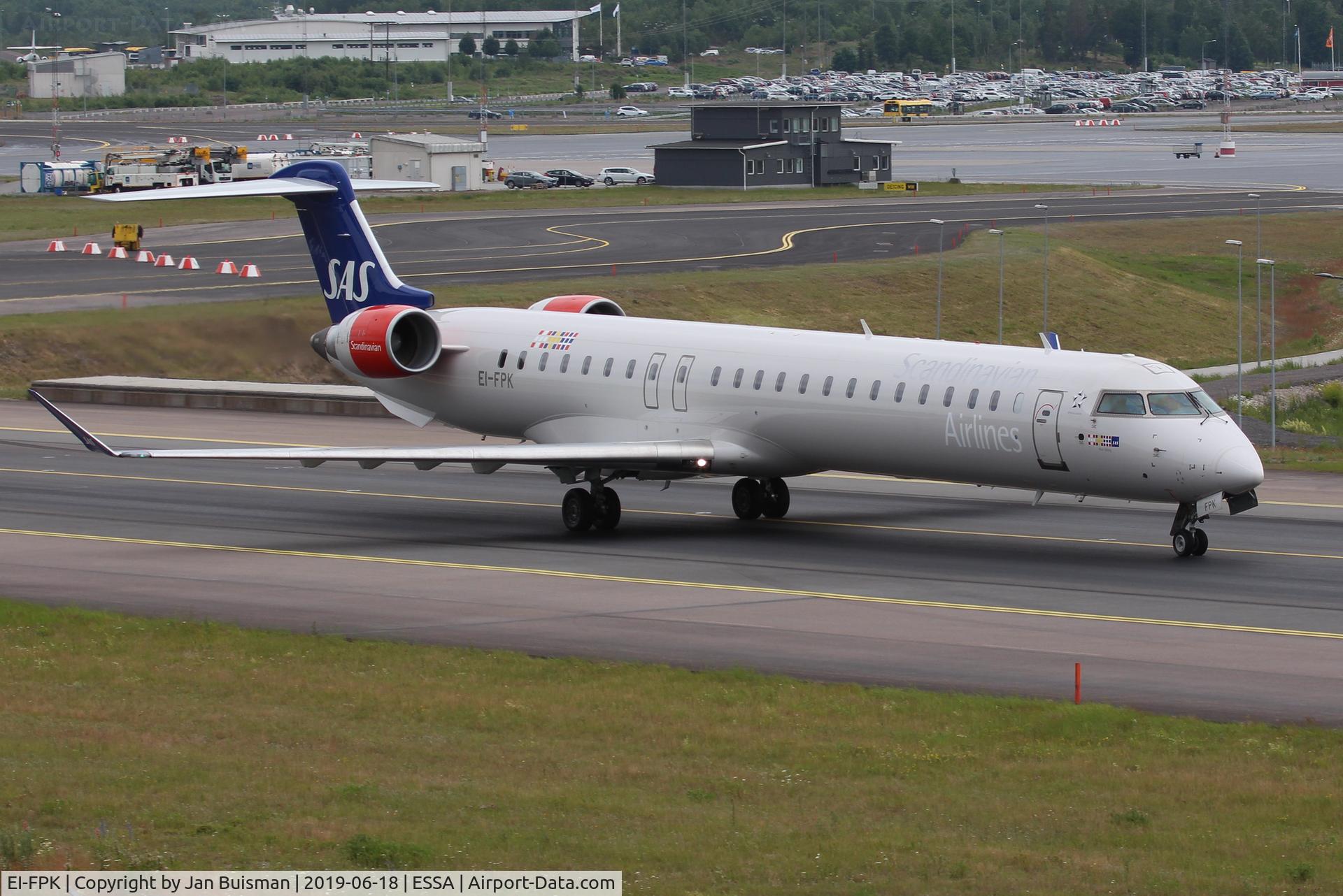EI-FPK, 2016 Bombardier CRJ-900LR (CL-600-2D24) C/N 15428, SAS