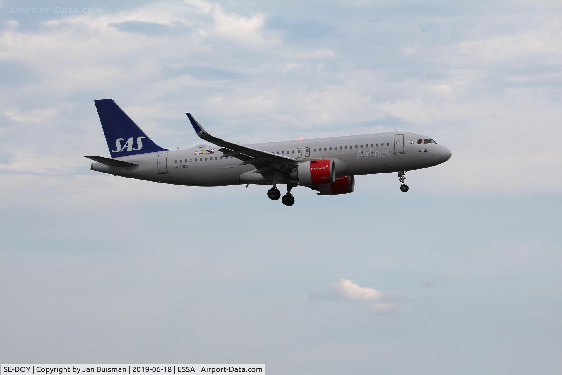 SE-DOY, 2017 Arbus A320-251N C/N 7499, SAS