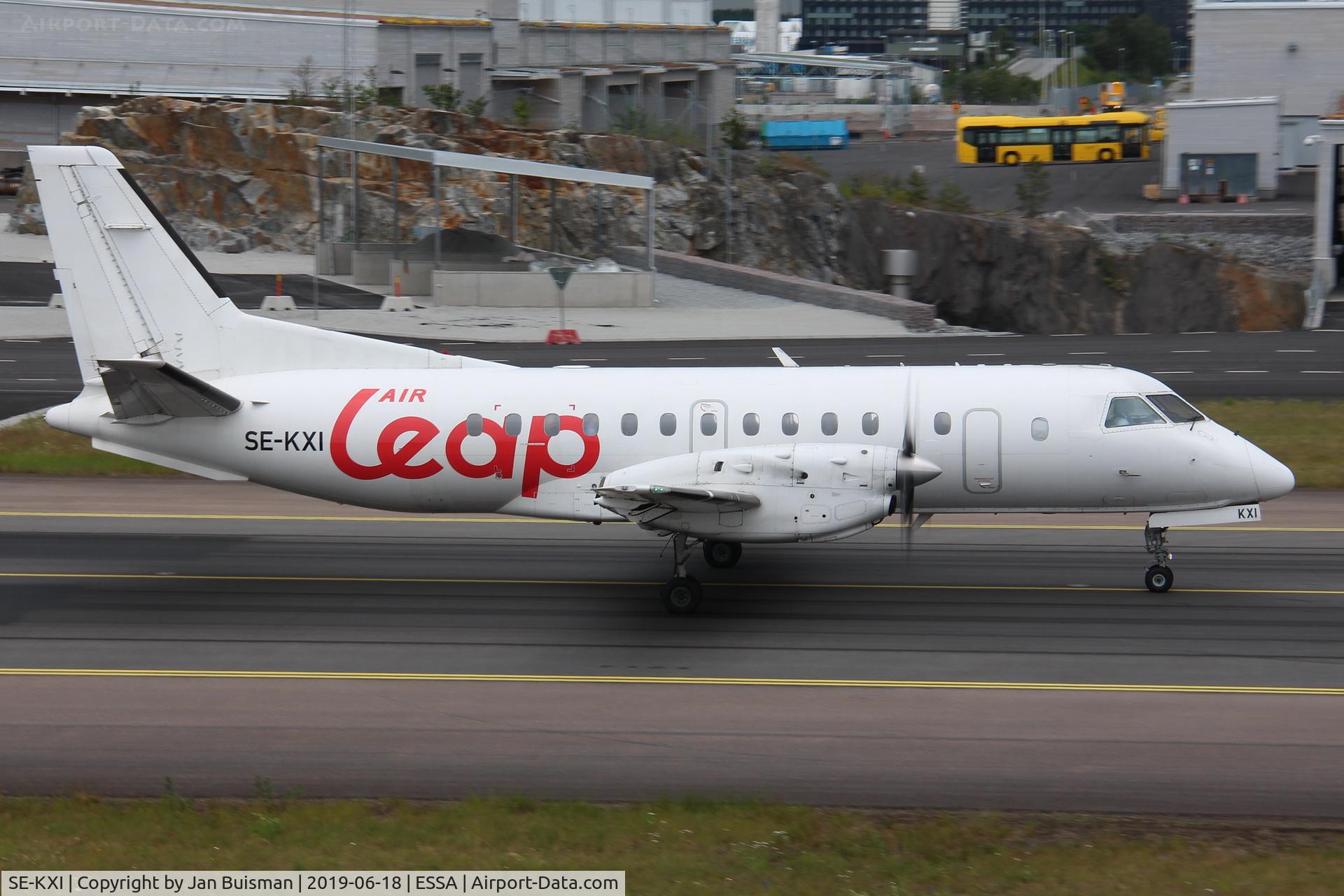 SE-KXI, 1989 Saab 340B C/N 340B-176, Air Leap