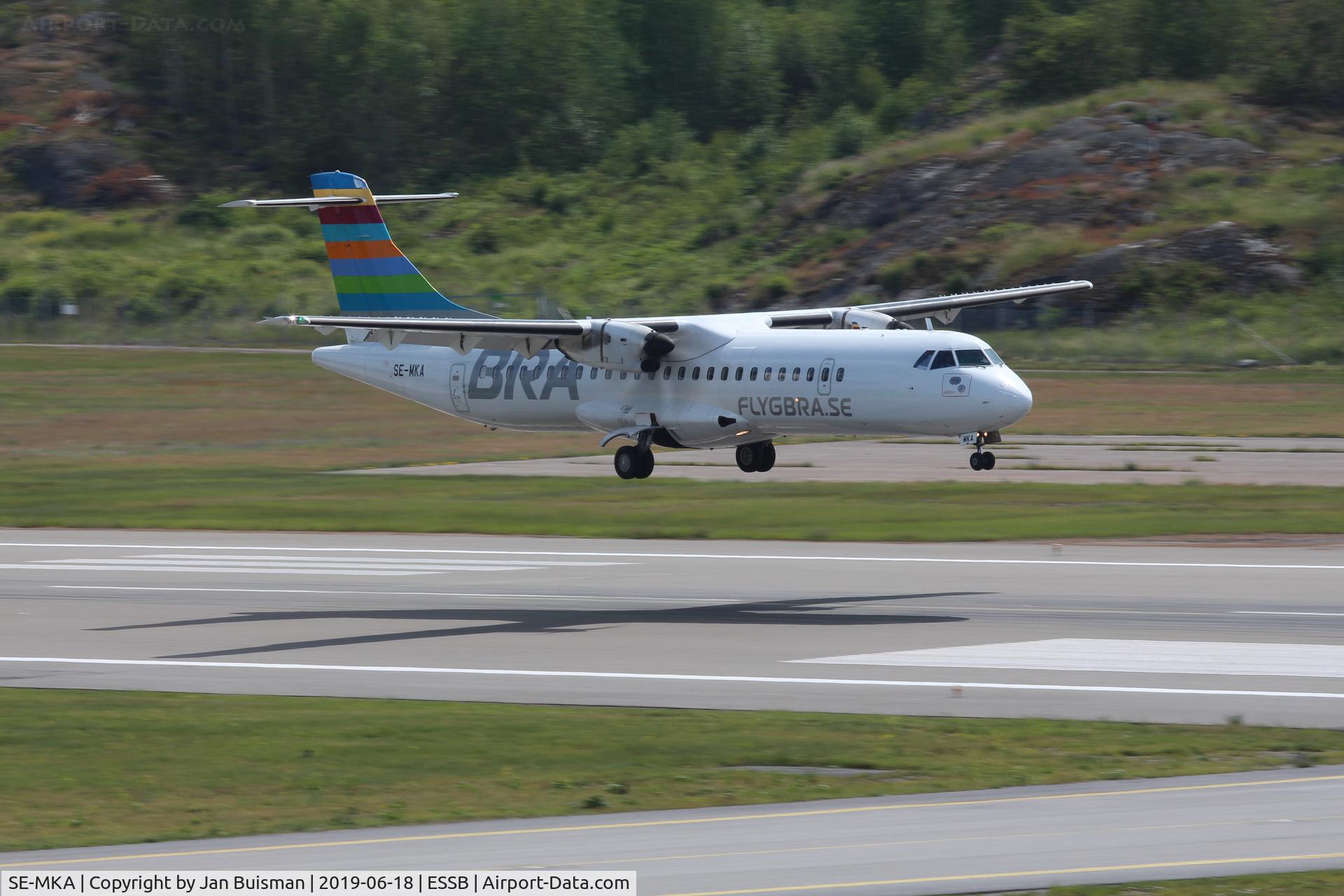 SE-MKA, 2015 ATR 72-212A C/N 1276, Braathens Regional